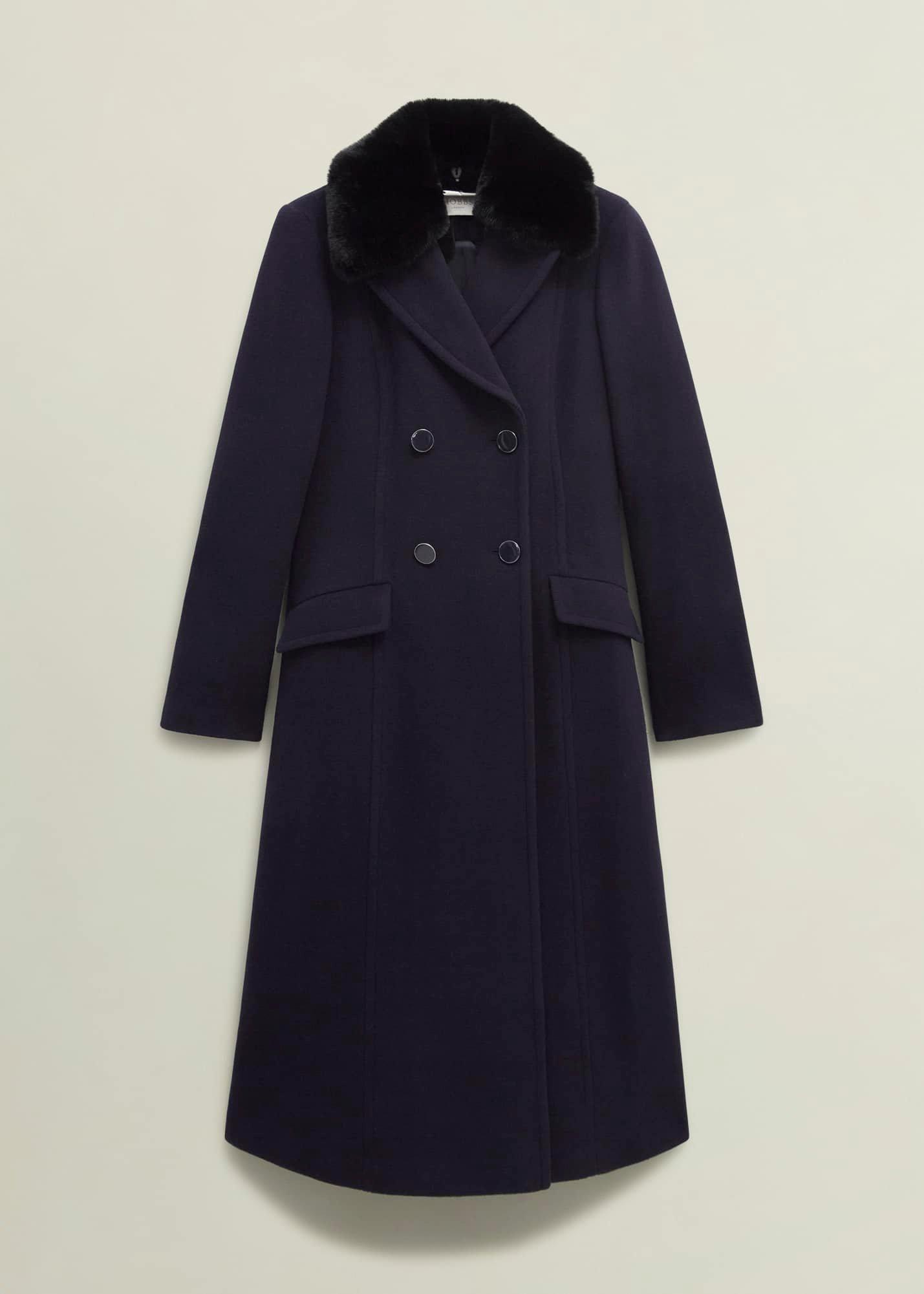 Petite Marlene Wool Blend Coat