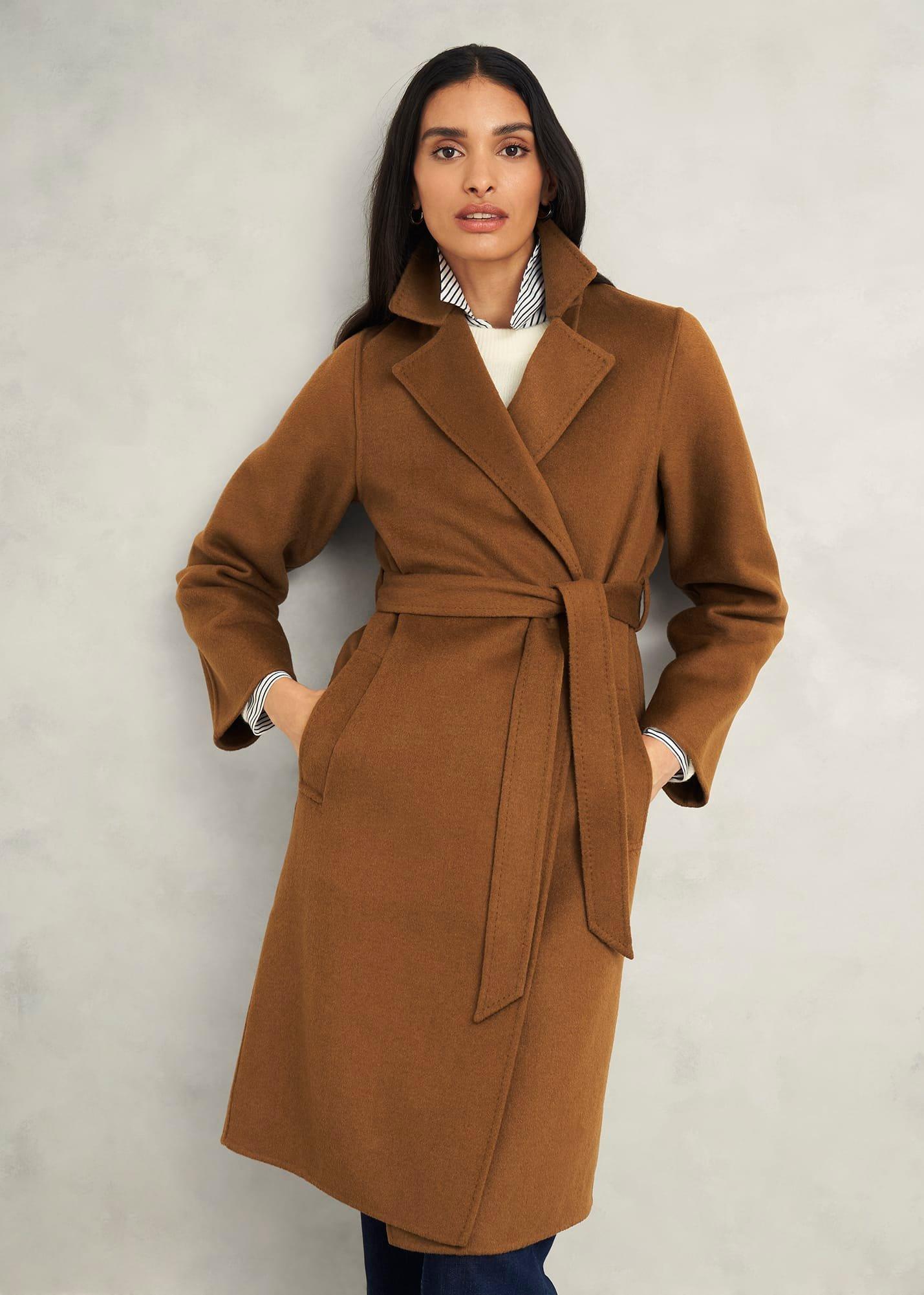 Lytham Wrap Coat With wool