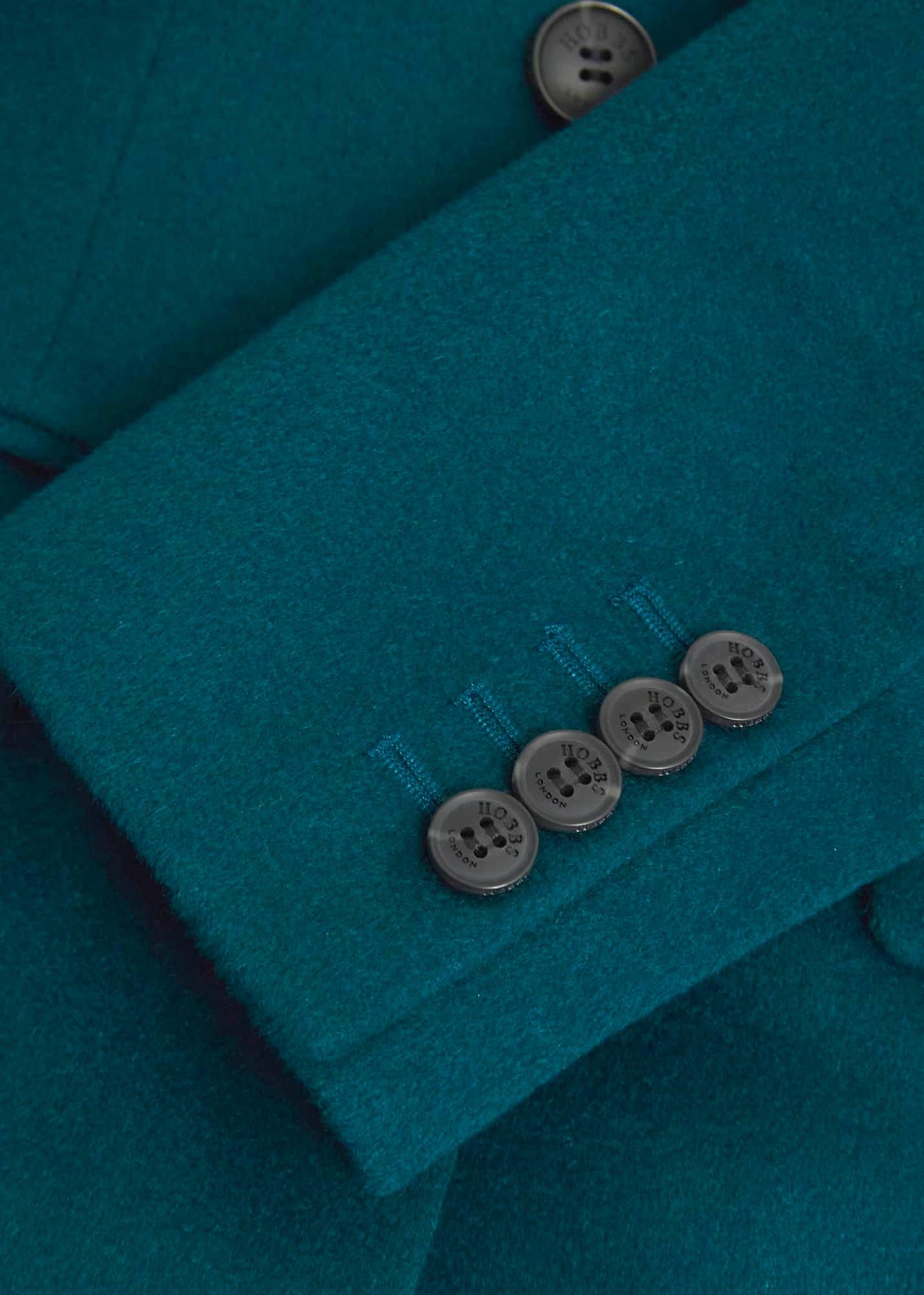 Cavendish Wool Coat, Kyanite Green, hi-res