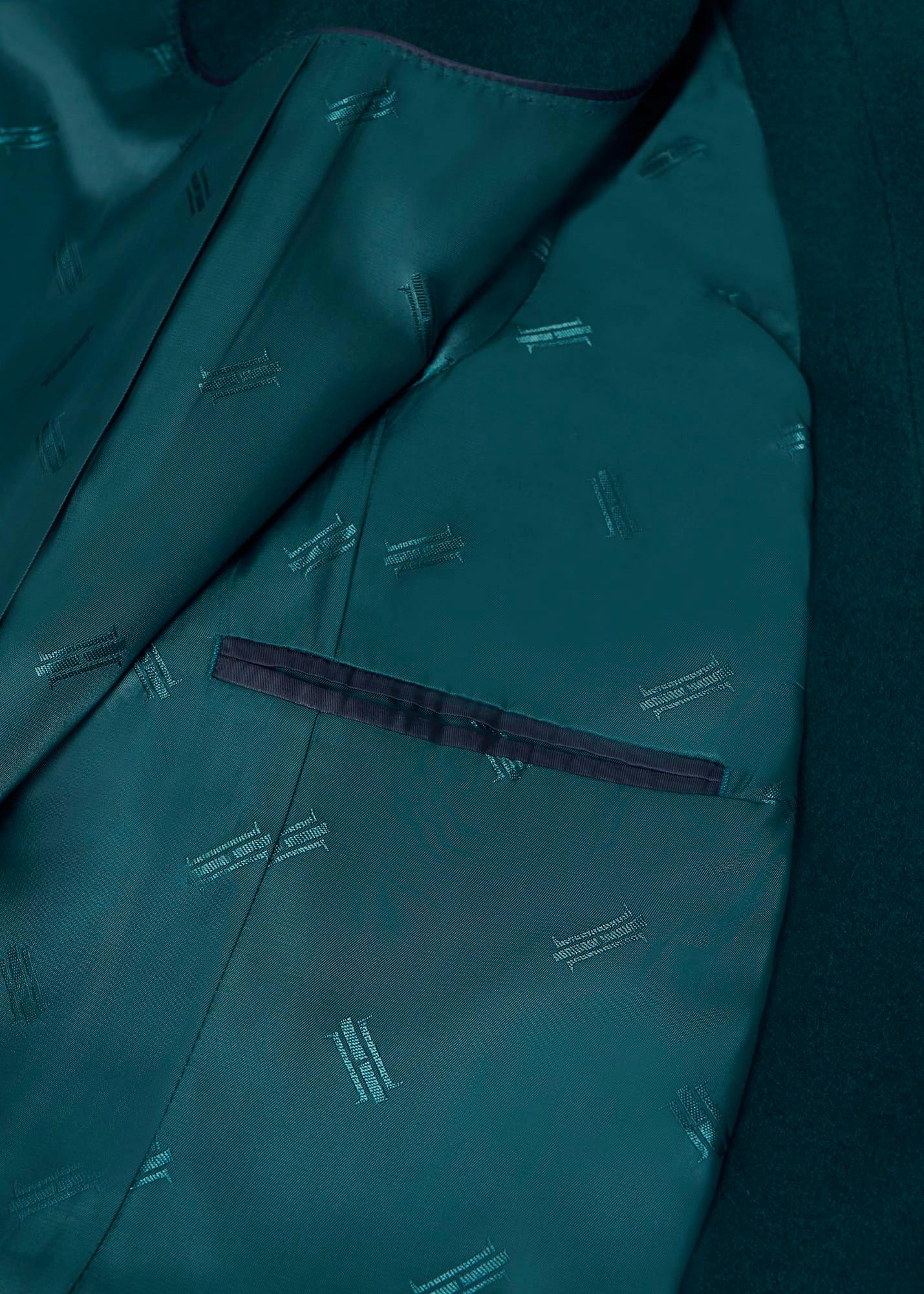 Cavendish Wool Coat, Kyanite Green, hi-res