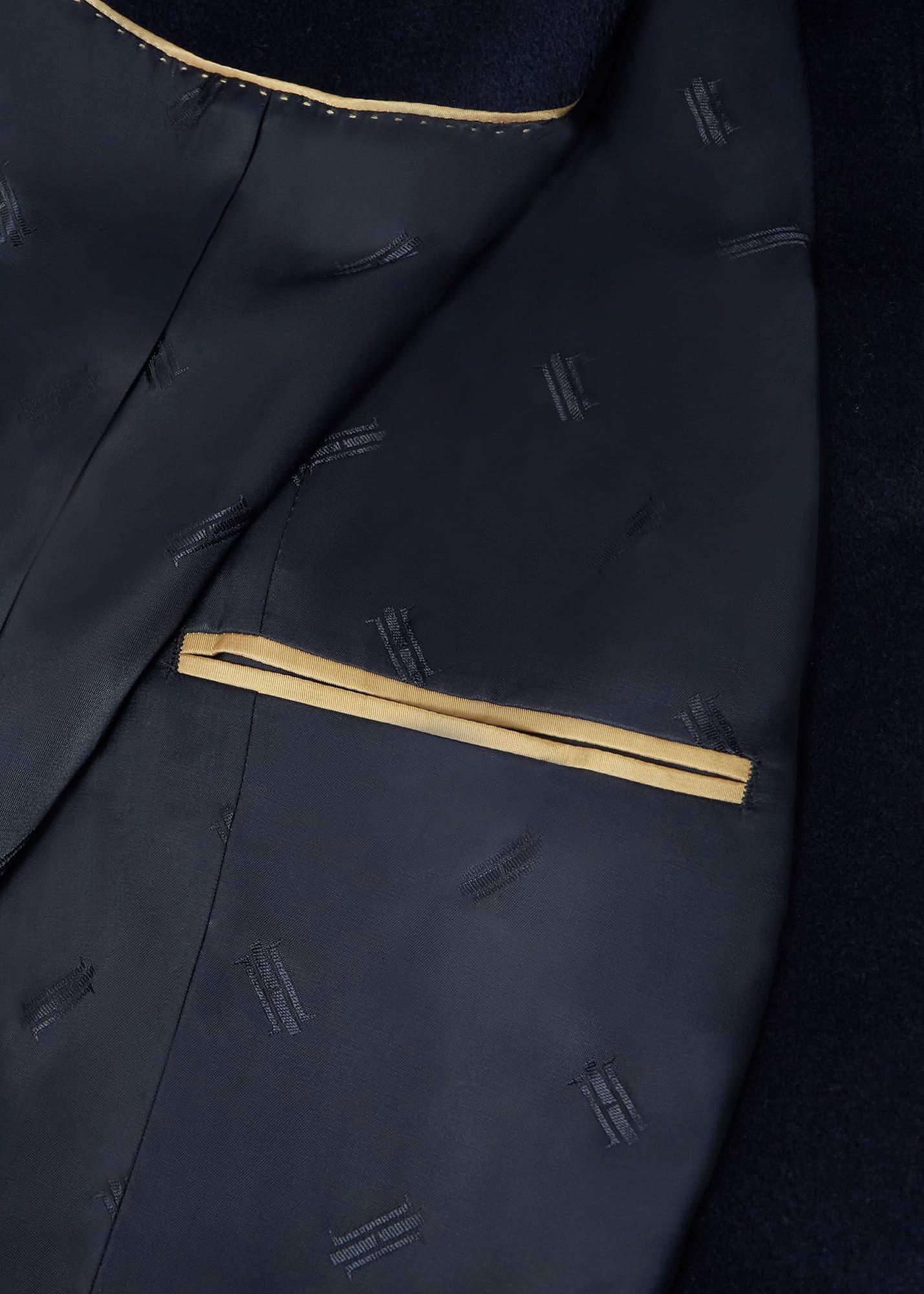 Cavendish Wool Coat, Navy, hi-res