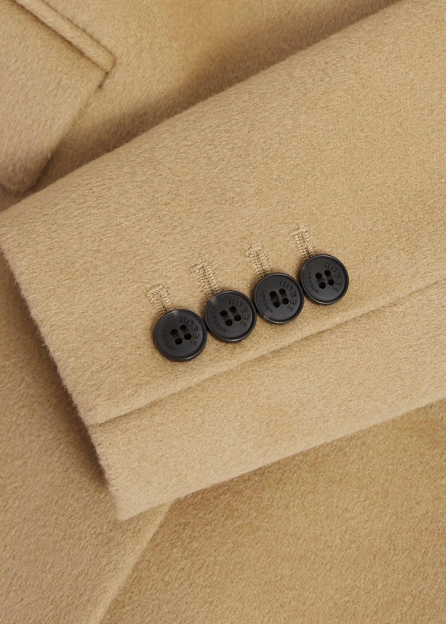 Petite Cavendish Wool Coat, Hobbs Camel, hi-res