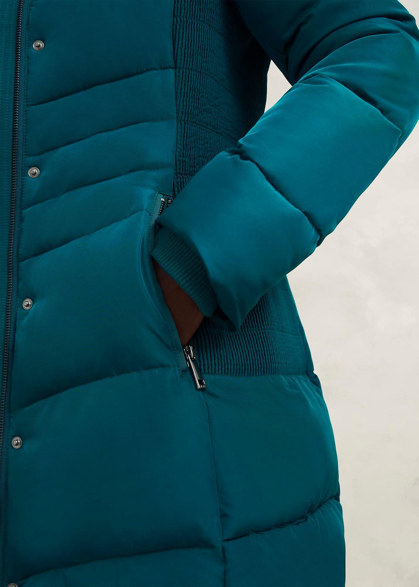 Jaymie Puffer Coat, Kyanite Green, hi-res
