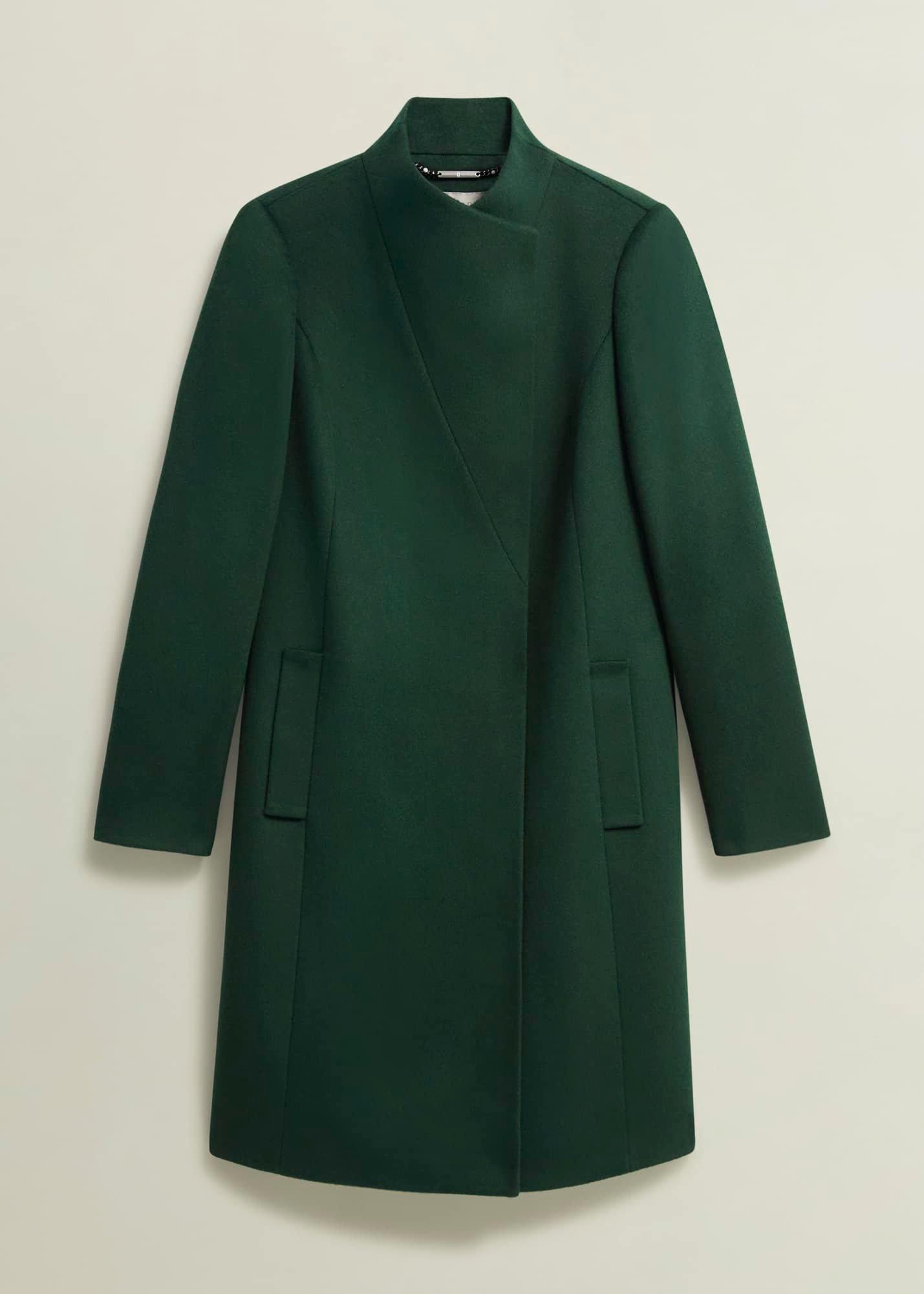 Petite Marissa Wool Coat, Bay Green, hi-res