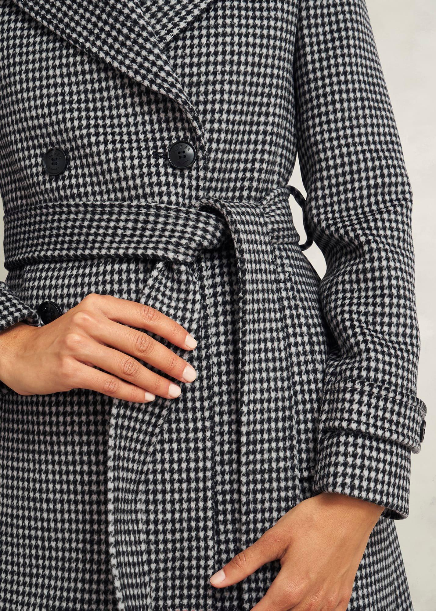 Bromley Coat With Wool, Black Multi, hi-res