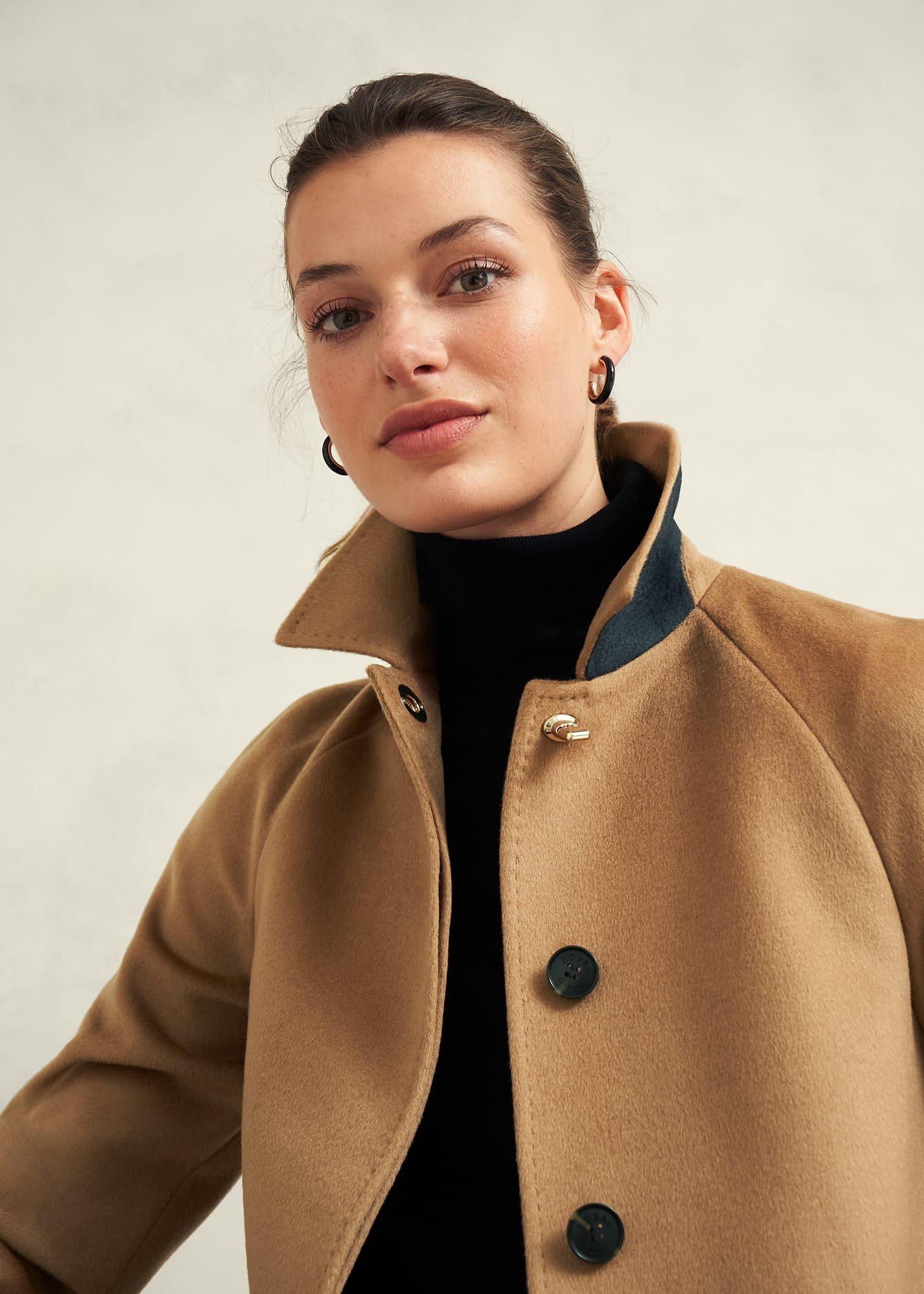Vivienne Wool Coat, Warm Beige, hi-res