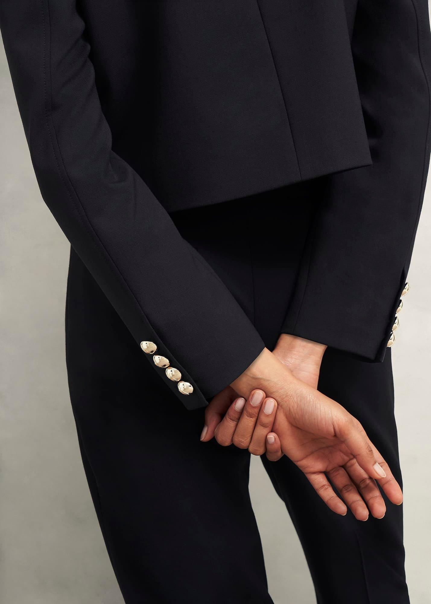 Sinclair Jacket With Wool, Black, hi-res