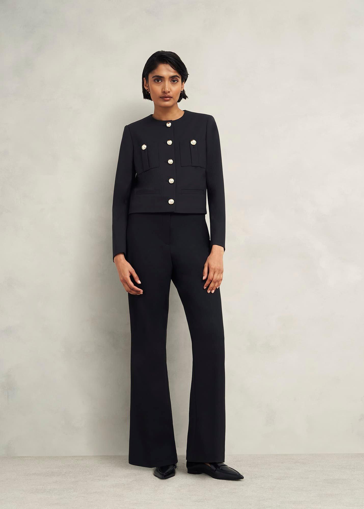 Sinclair Jacket With Wool, Black, hi-res