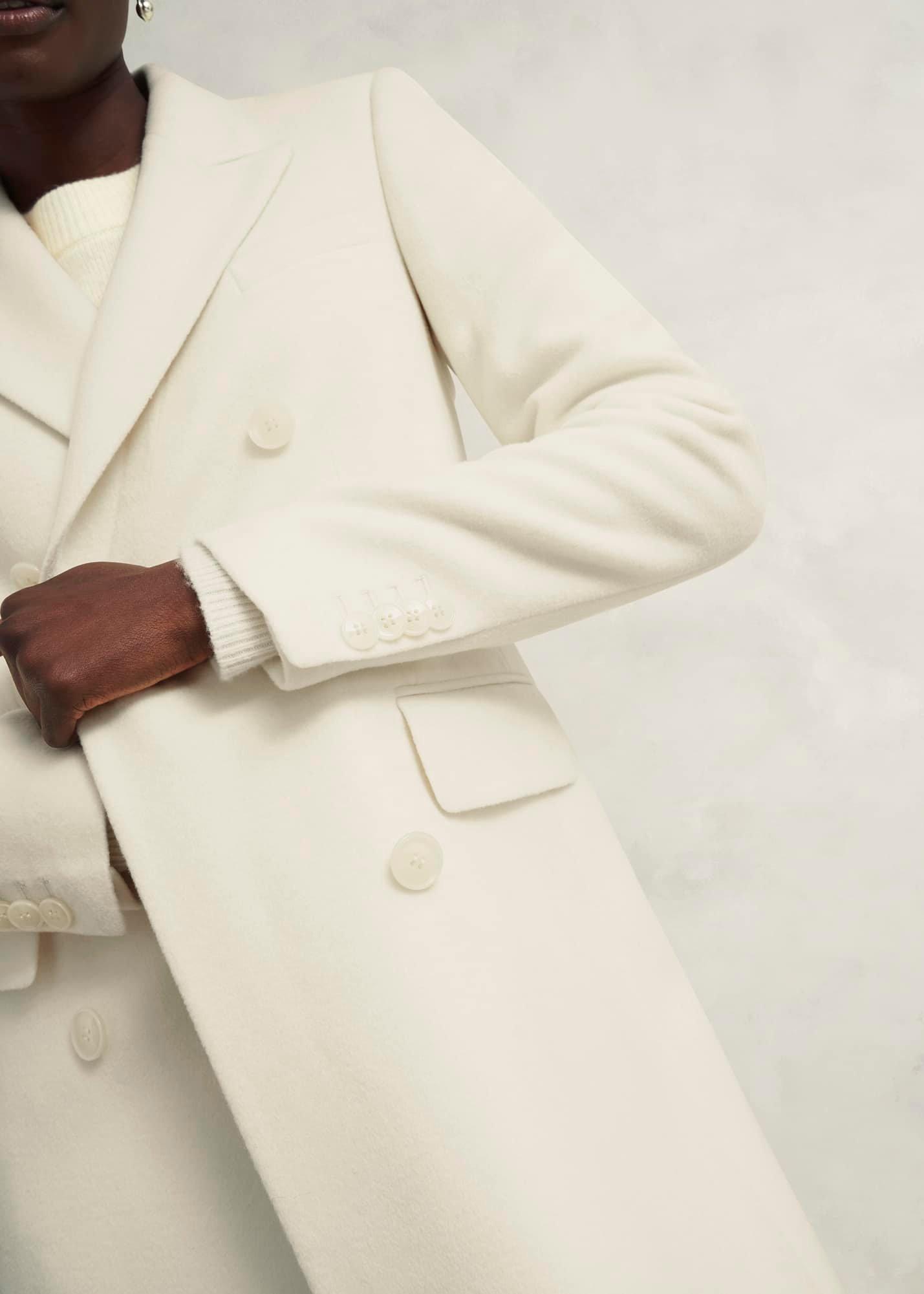 Juniper Wool Coat, Ivory, hi-res
