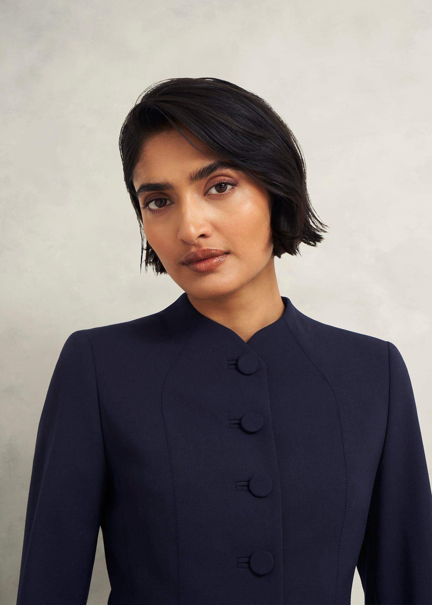 Berkeley Jacket With Wool, Navy, hi-res