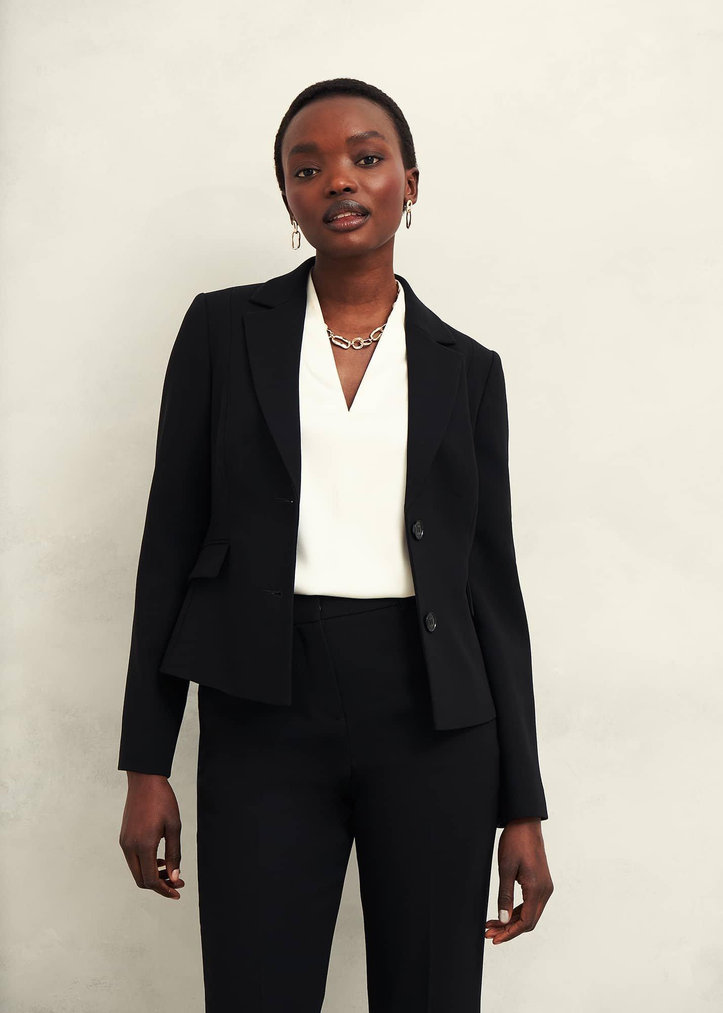 Petite Maya Jacket, Black, hi-res