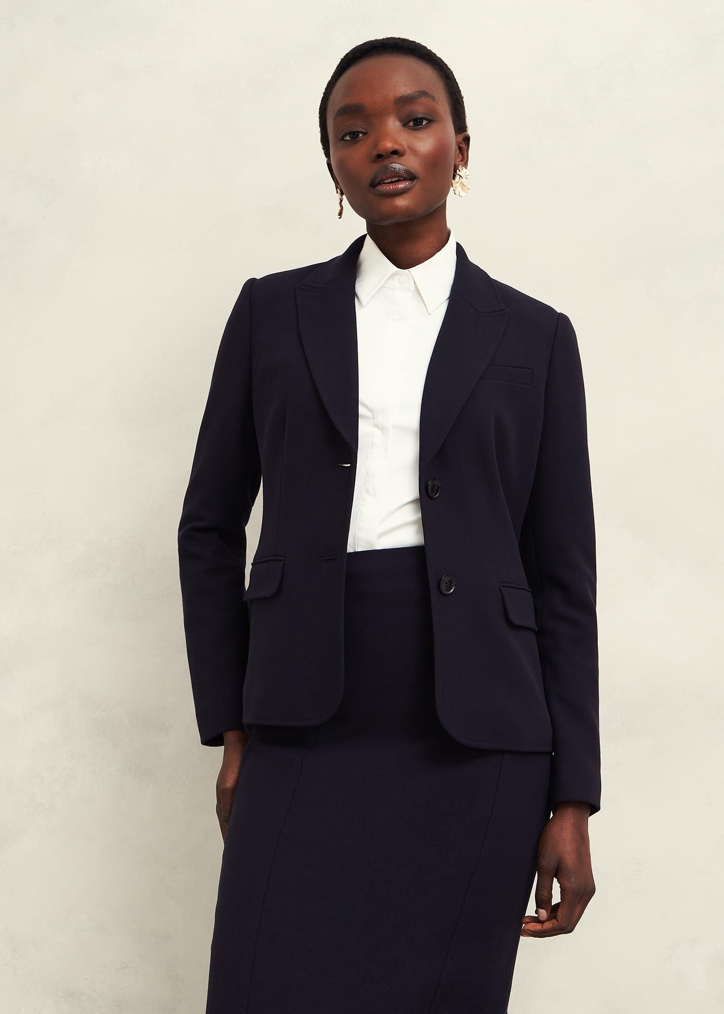 Aly Jacket, Navy, hi-res