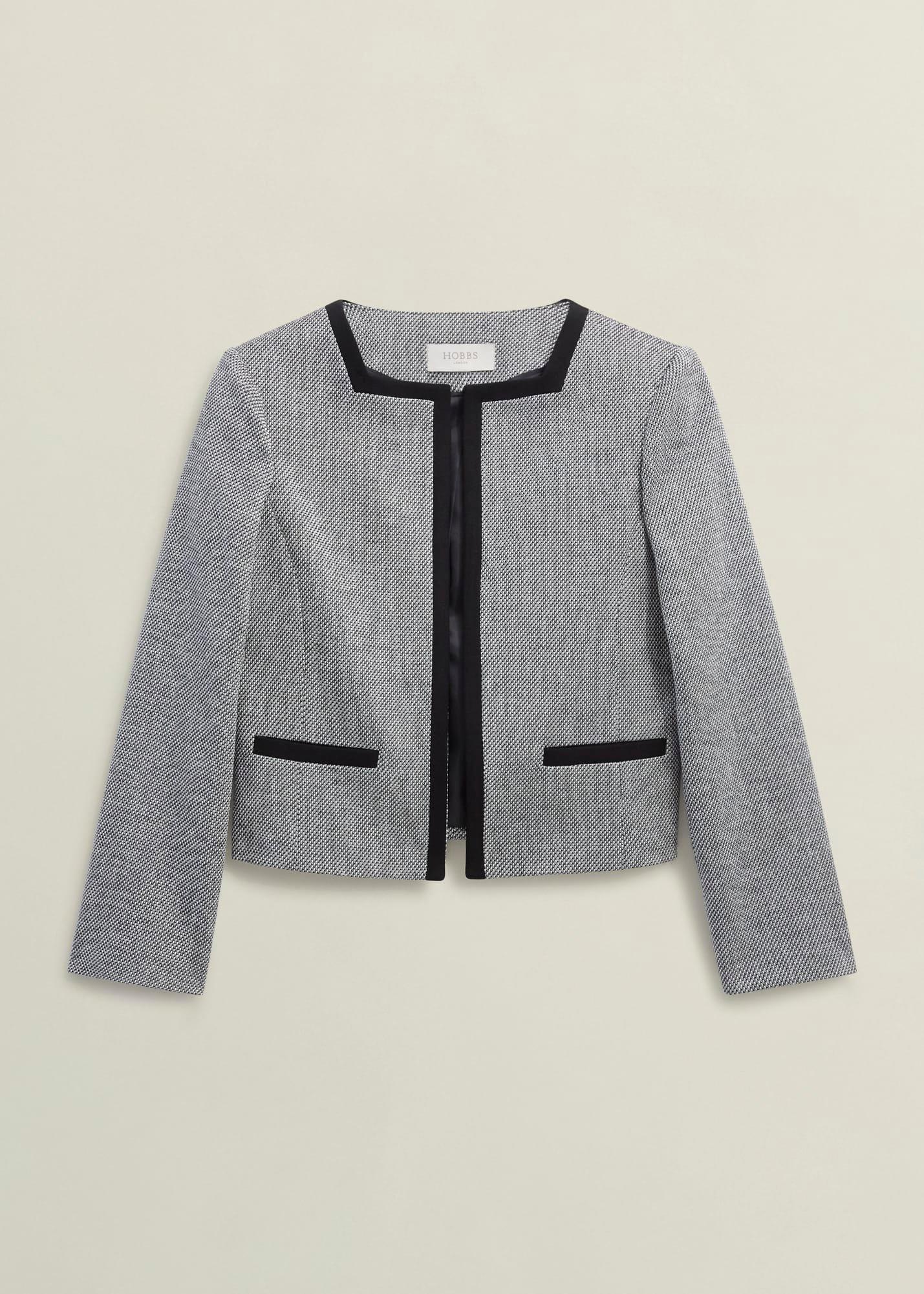 Nyra Jacket, Black Ivory, hi-res