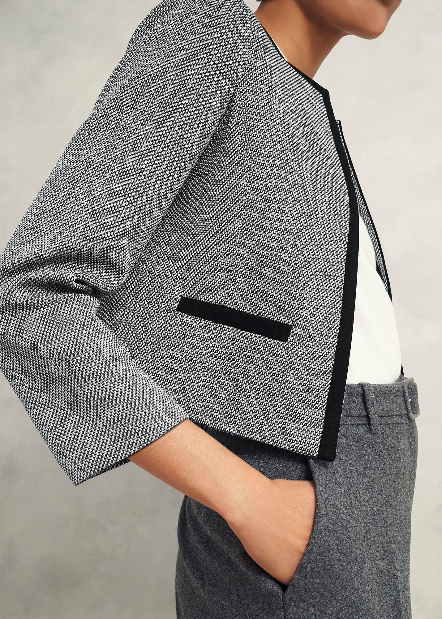 Nyra Jacket, Black Ivory, hi-res