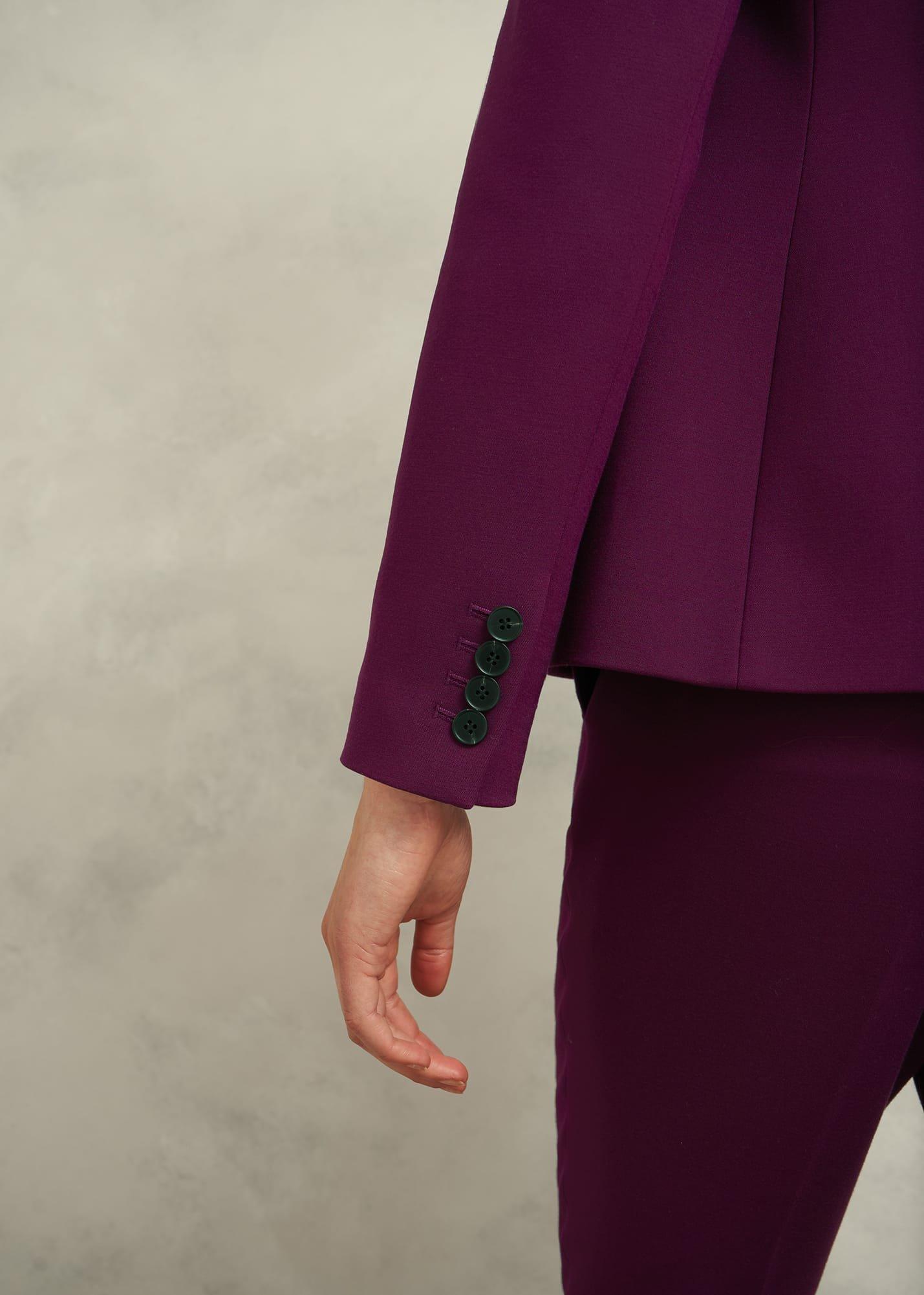 Petite Sami Jacket, Warm Plum, hi-res