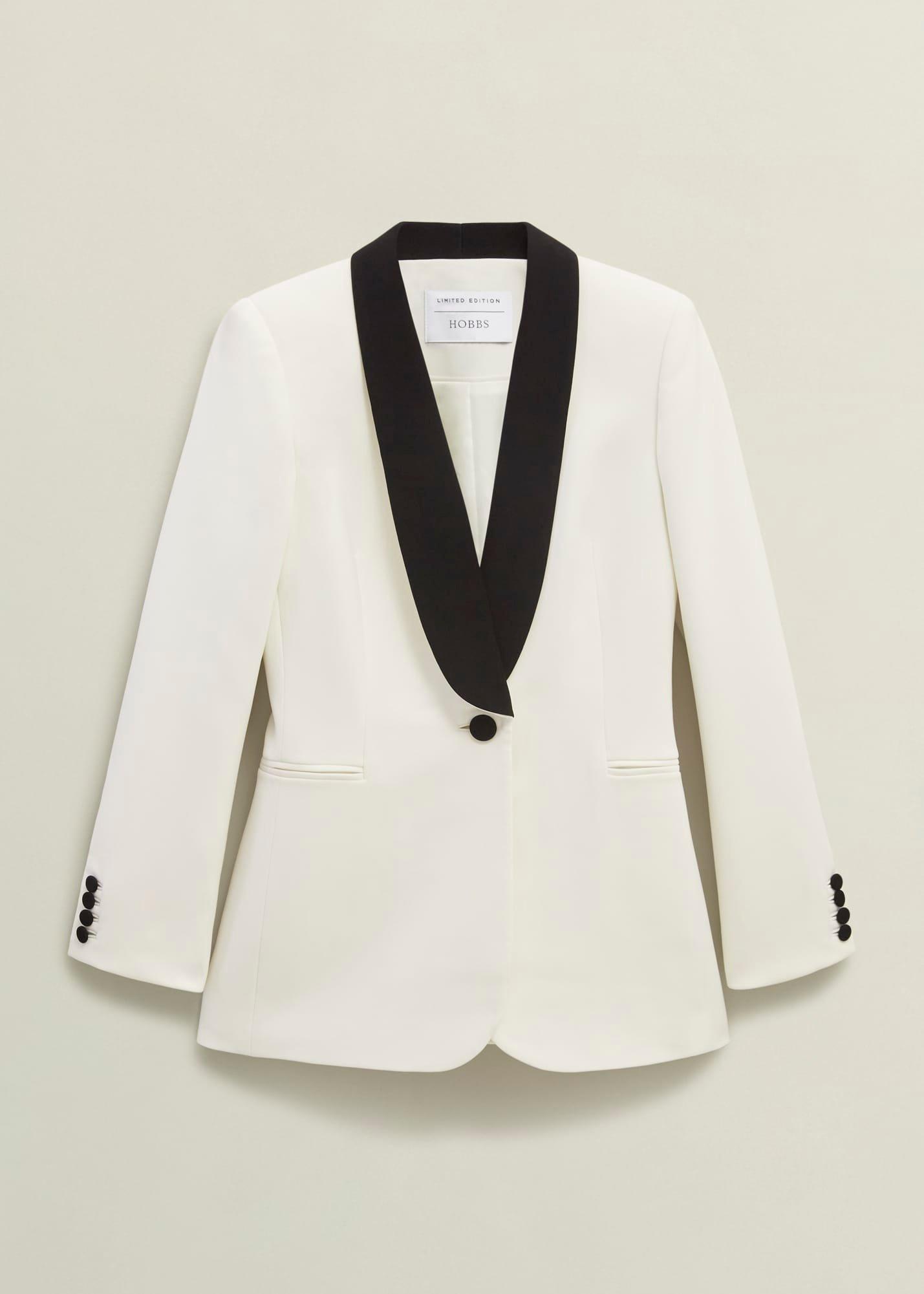 Charlecote Jacket, Ivory Black, hi-res