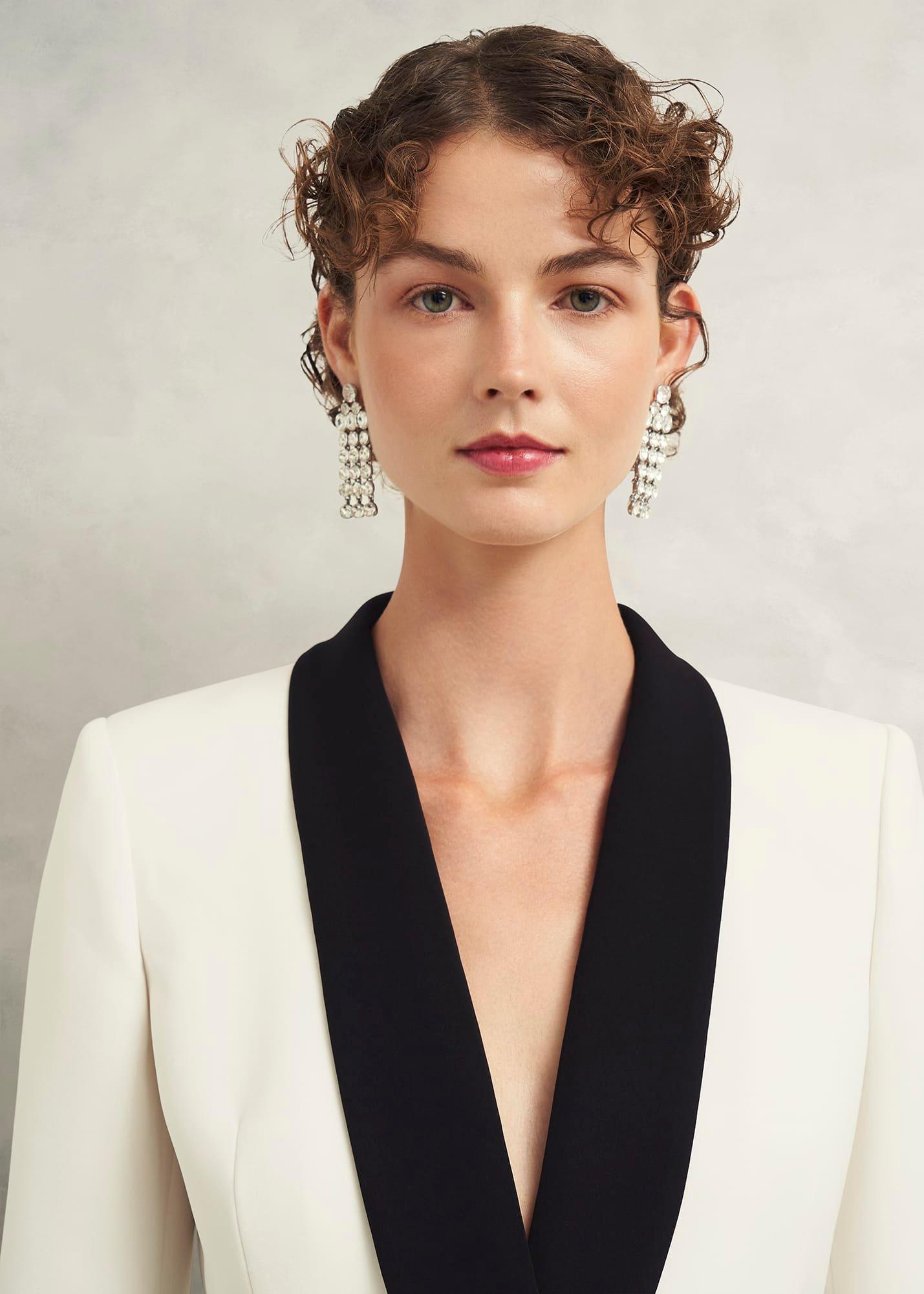 Charlecote Jacket, Ivory Black, hi-res