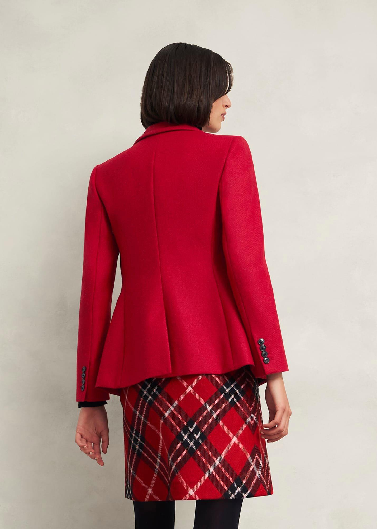 Jess Wool Jacket, Pomegranate Red, hi-res