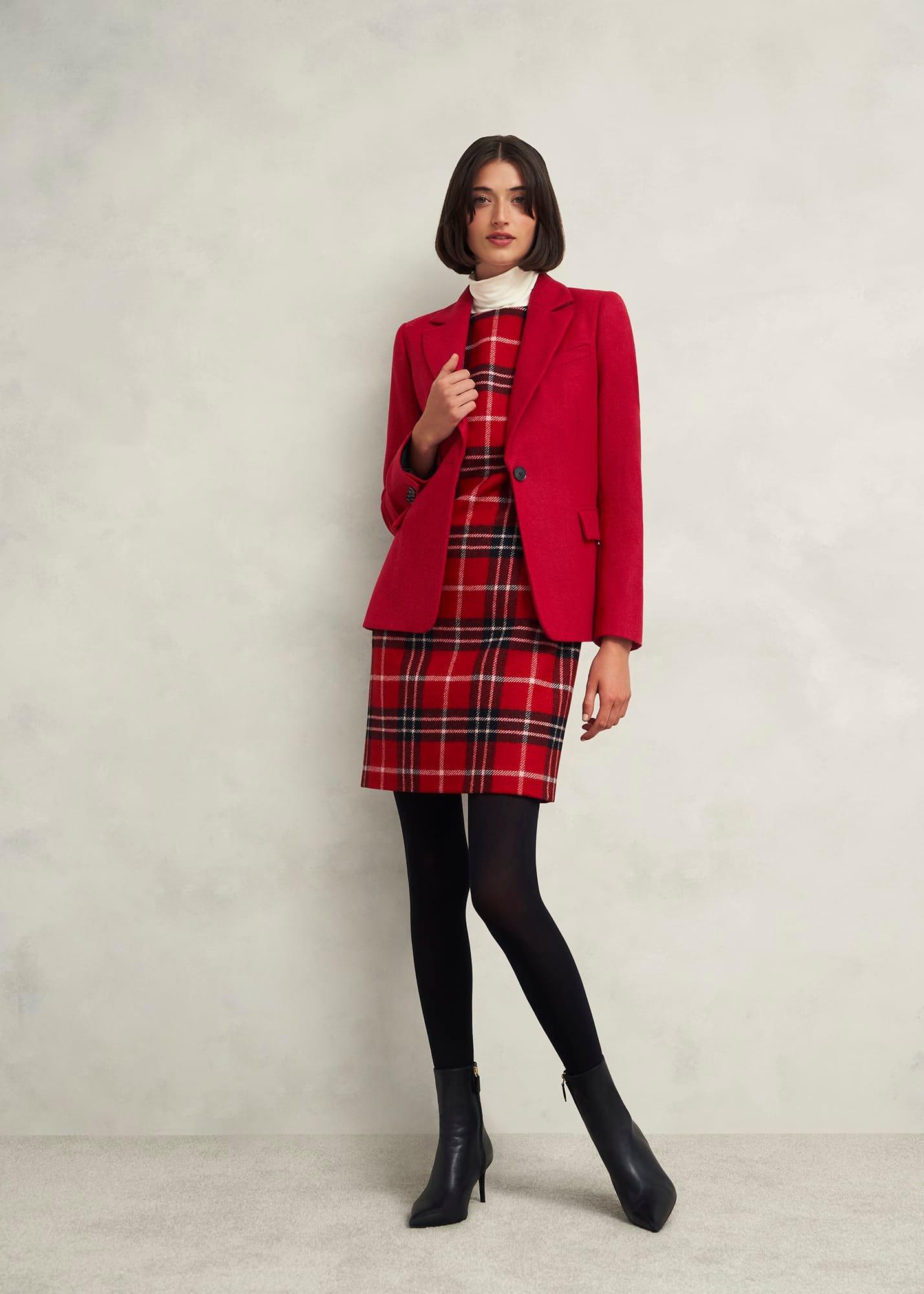 Jess Wool Jacket, Pomegranate Red, hi-res