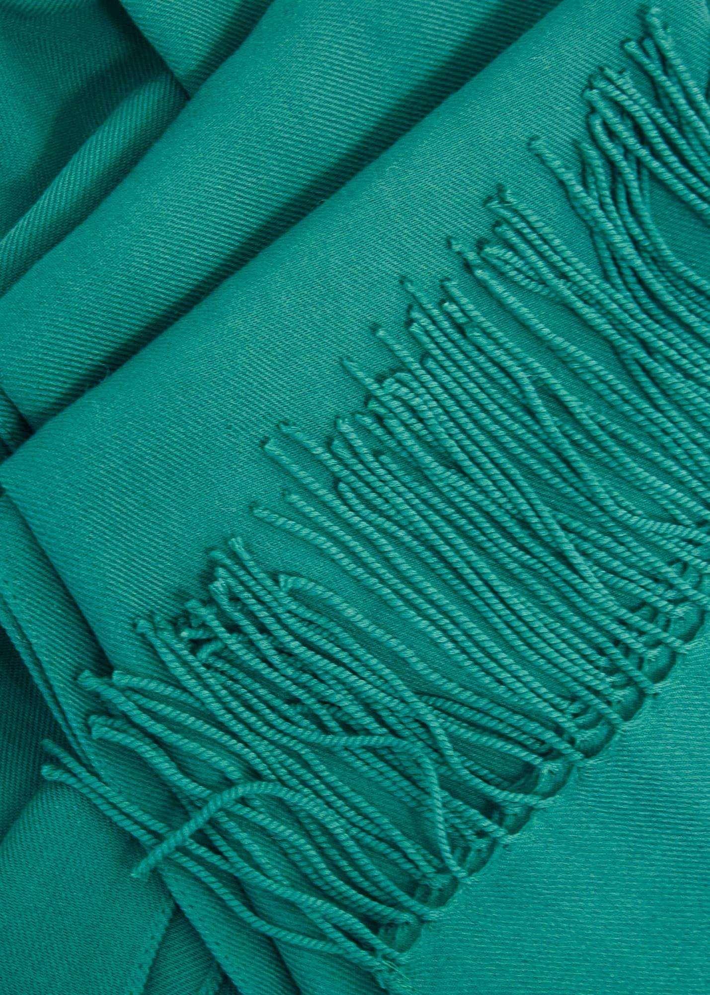 Matilda Scarf, Deep Aqua Green, hi-res