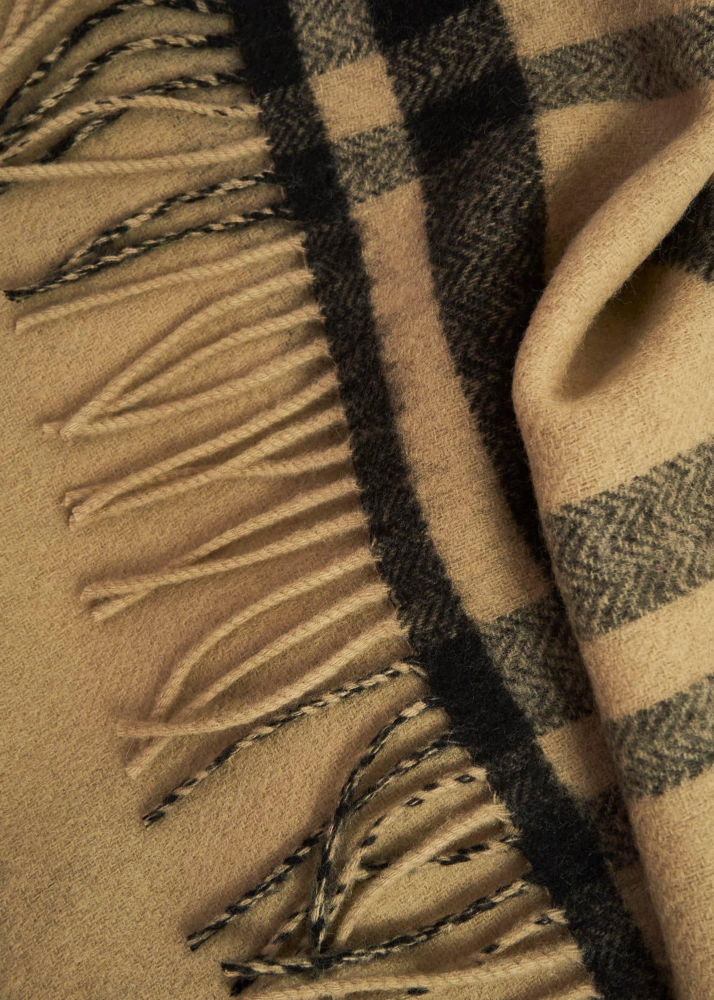 Ruth Wool Scarf, Camel Multi, hi-res