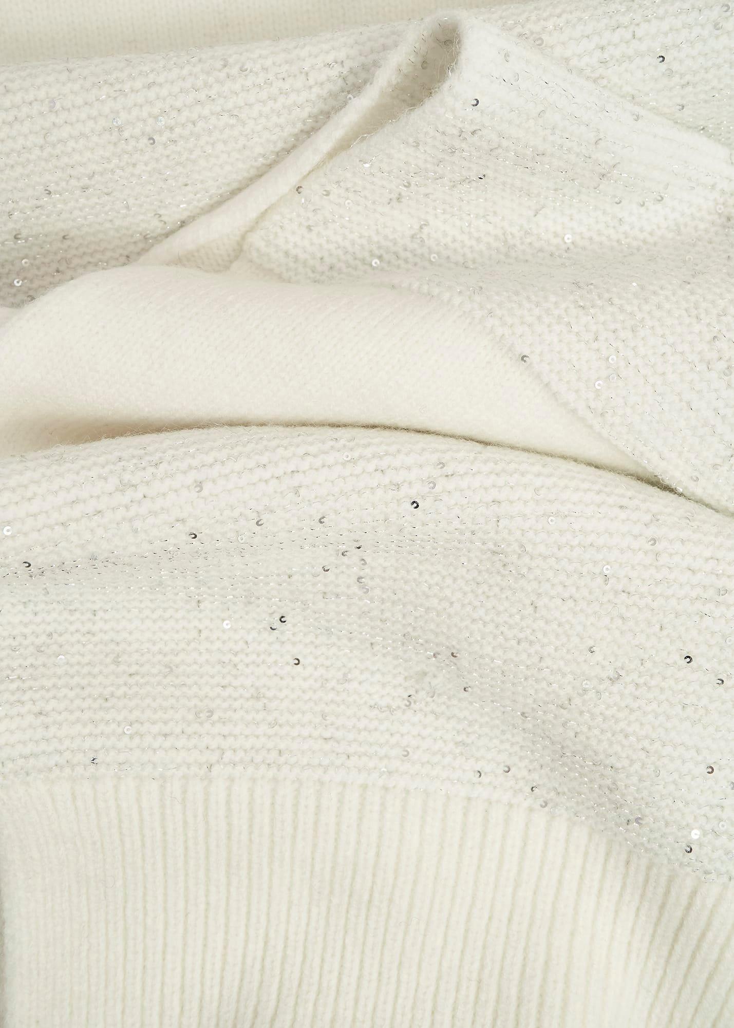 Hayley Scarf, Ivory, hi-res