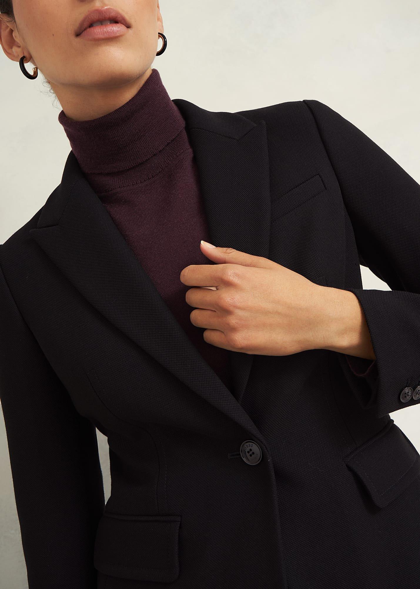 Petite Mia Jacket, Black, hi-res