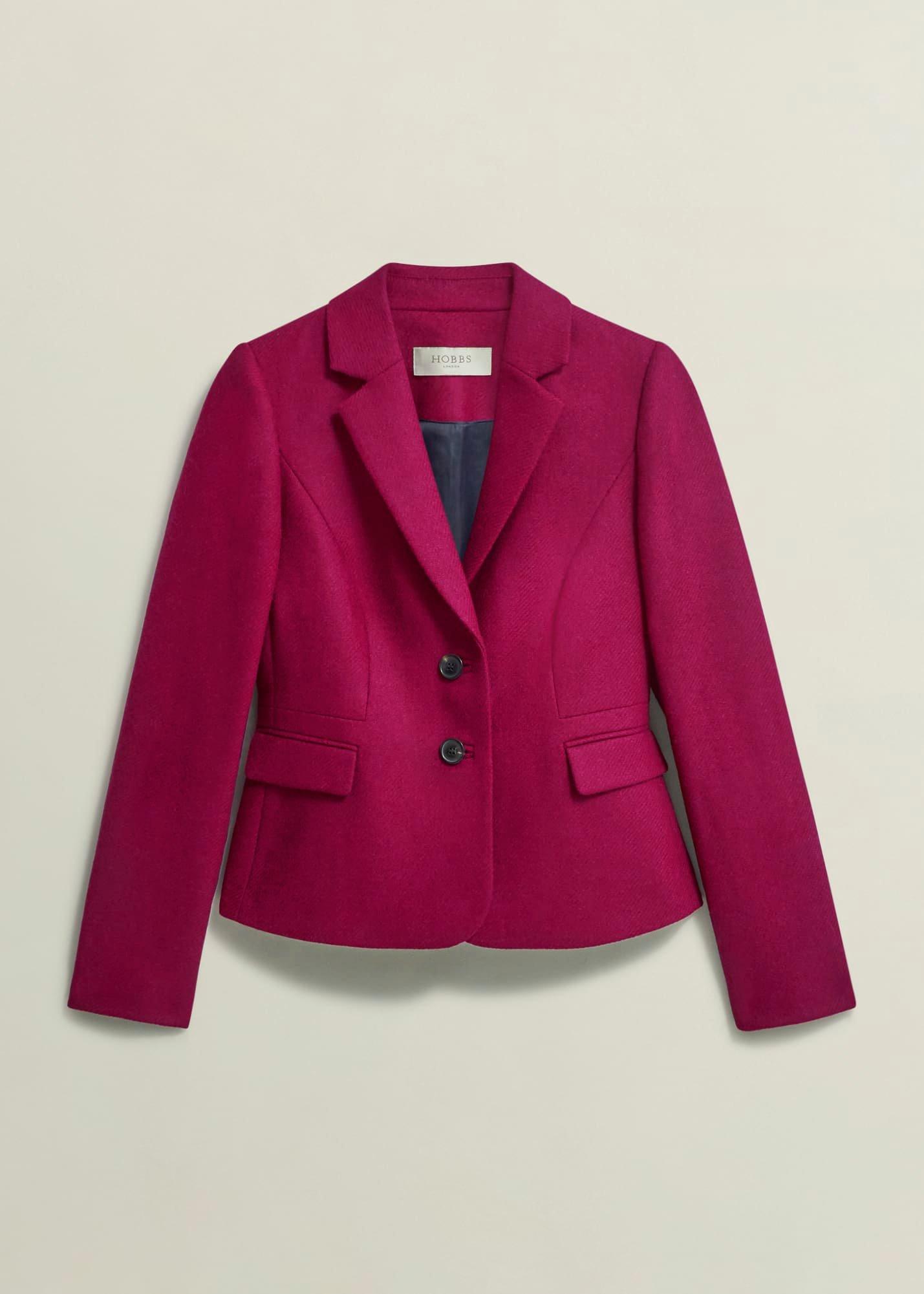 Petite Hackness Jacket, Pink, hi-res