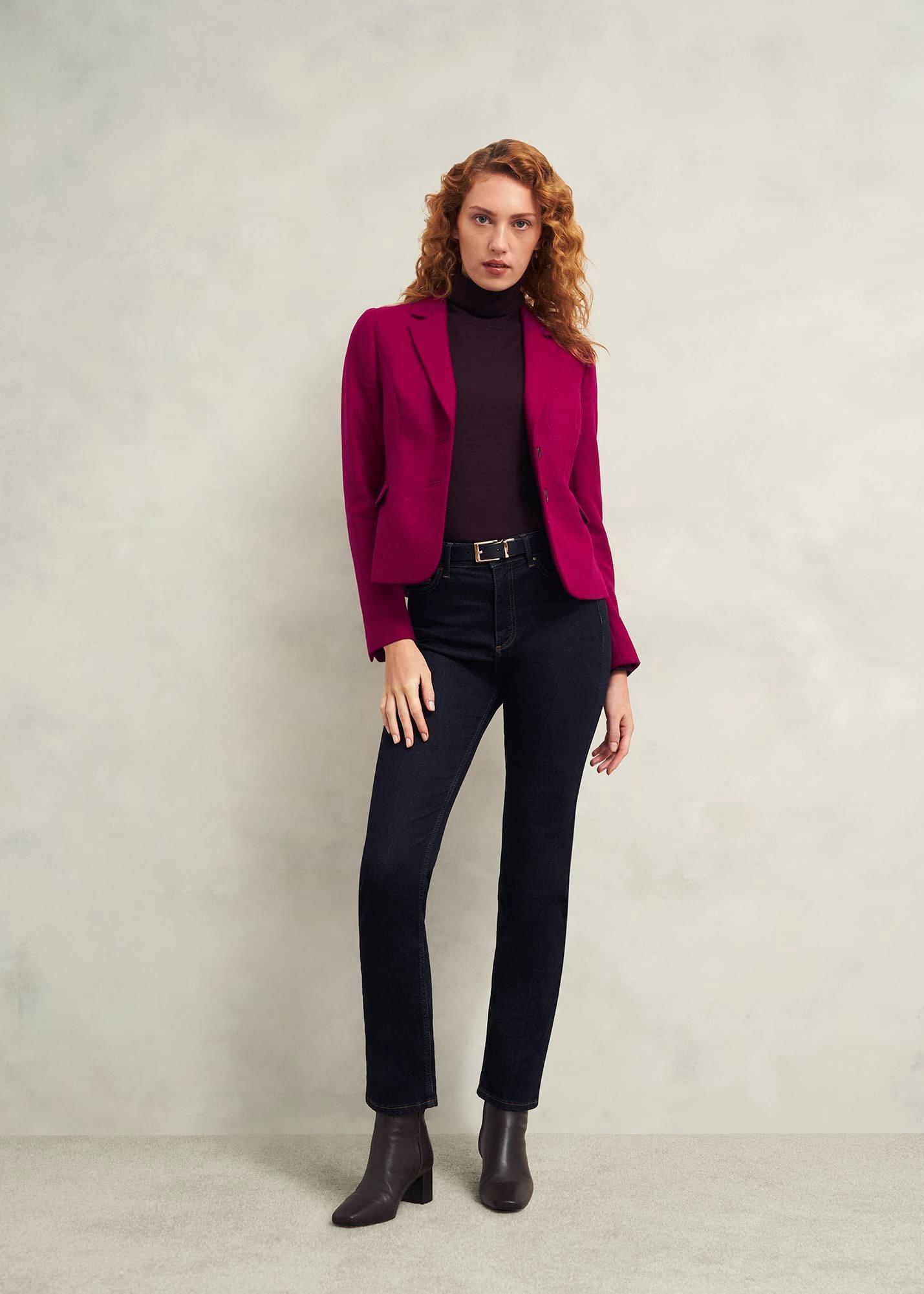 Petite Hackness Jacket, Pink, hi-res