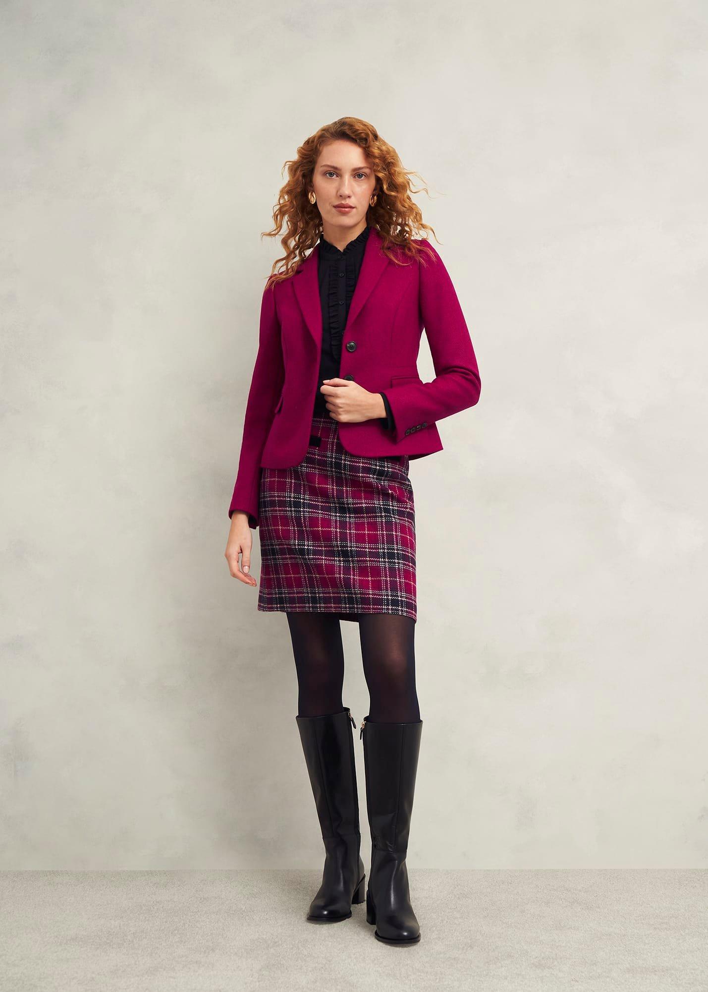 Petite Hackness Jacket, Pink, hi-res