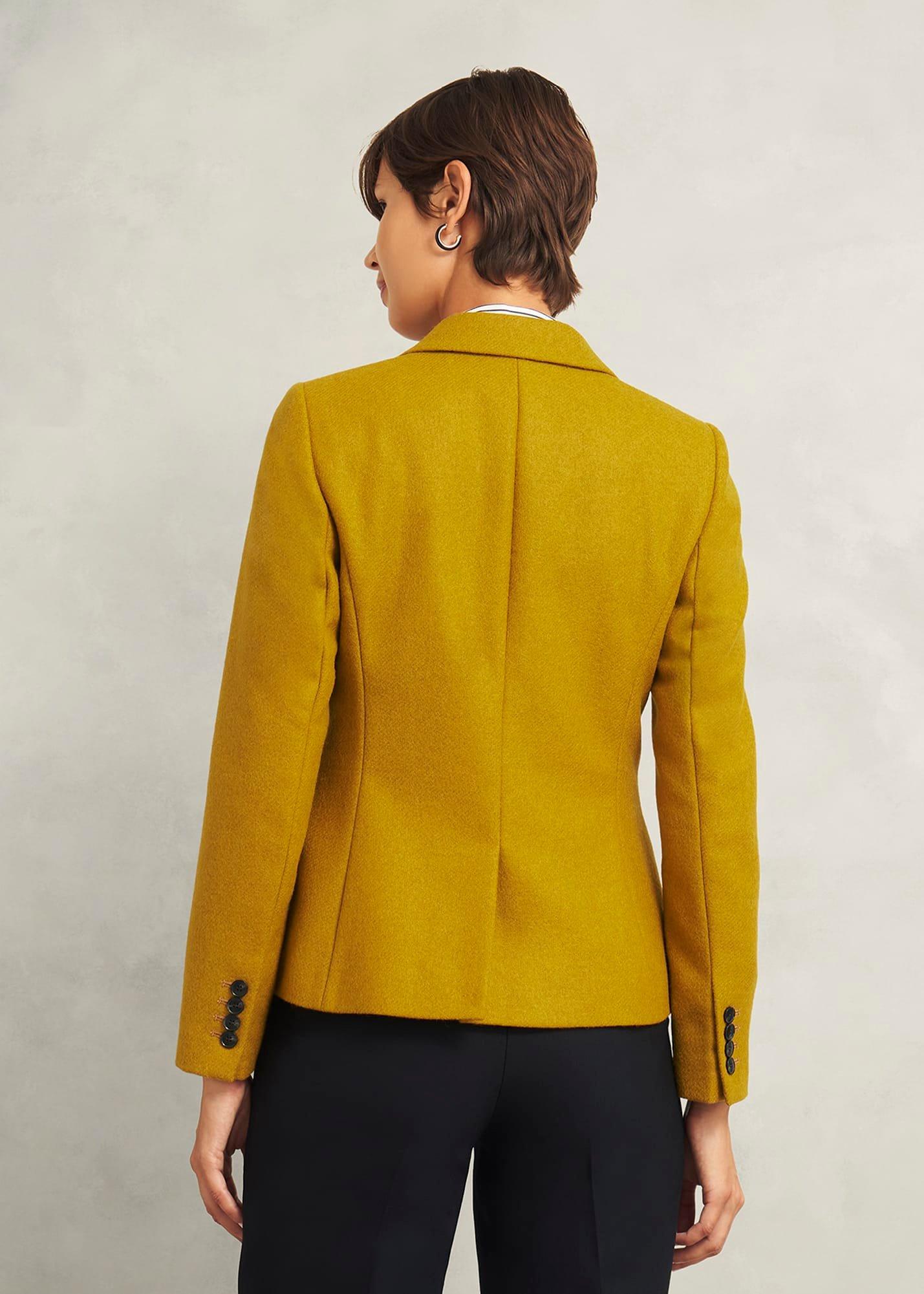 Blake Wool Jacket, Ochre, hi-res