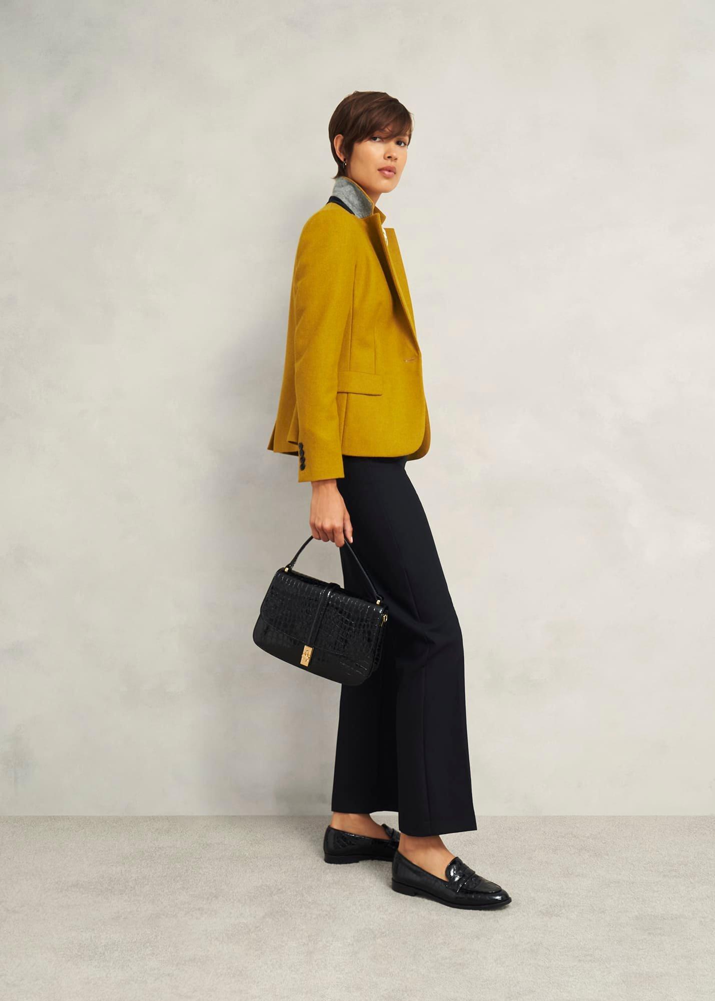 Blake Wool Jacket, Ochre, hi-res