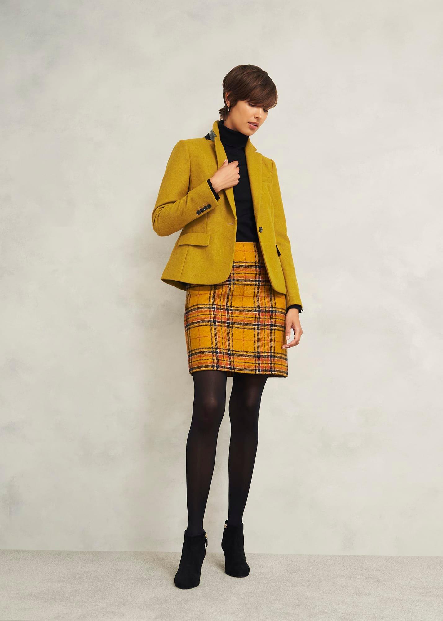 Blake Wool Jacket, Ochre, hi-res