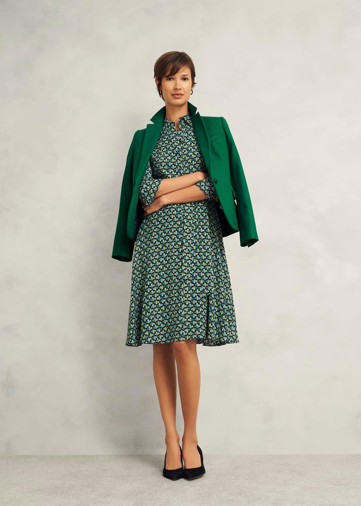 Petite Blake Wool Jacket, Agate Green, hi-res