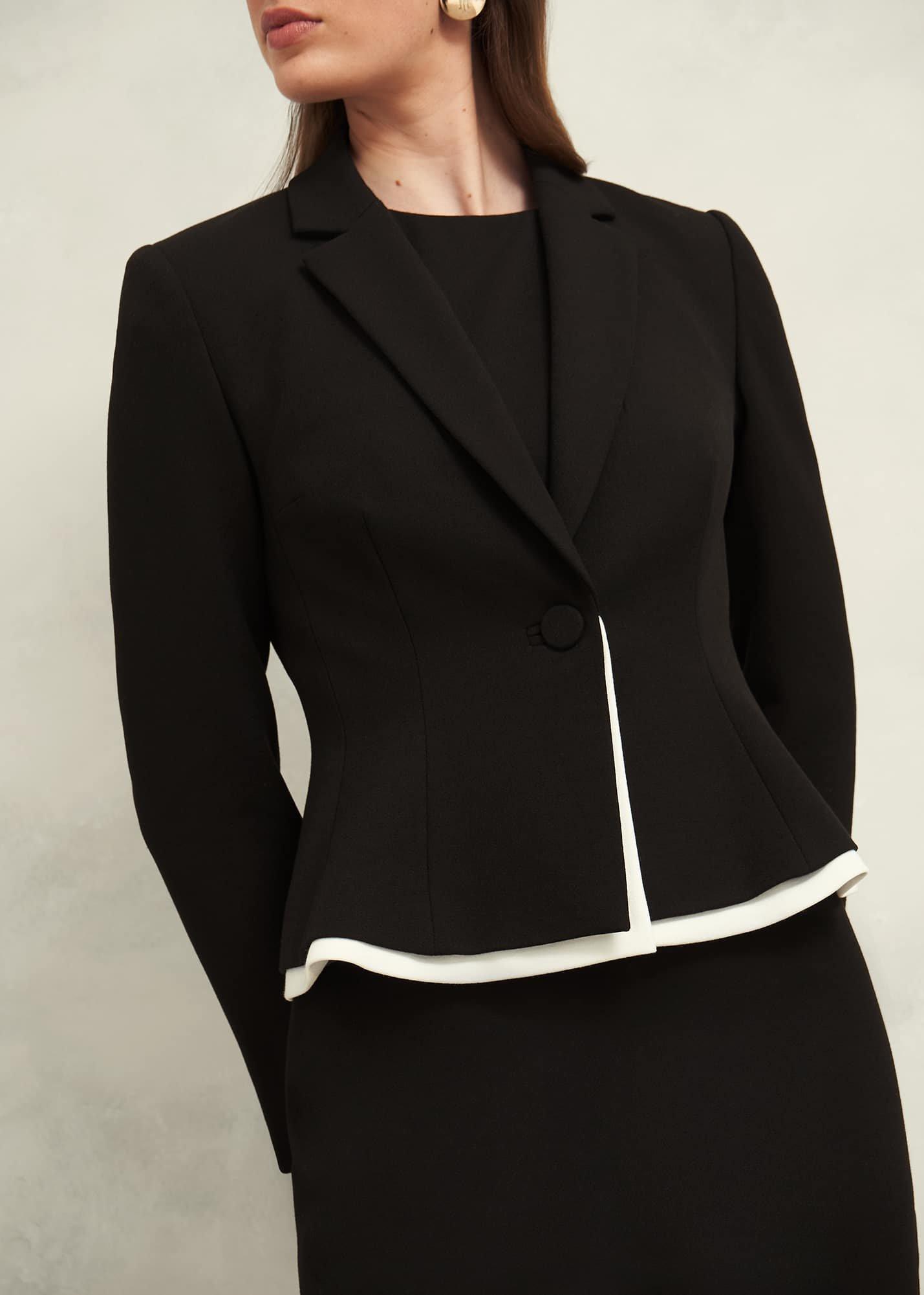 Harmony Jacket, Black Ivory, hi-res