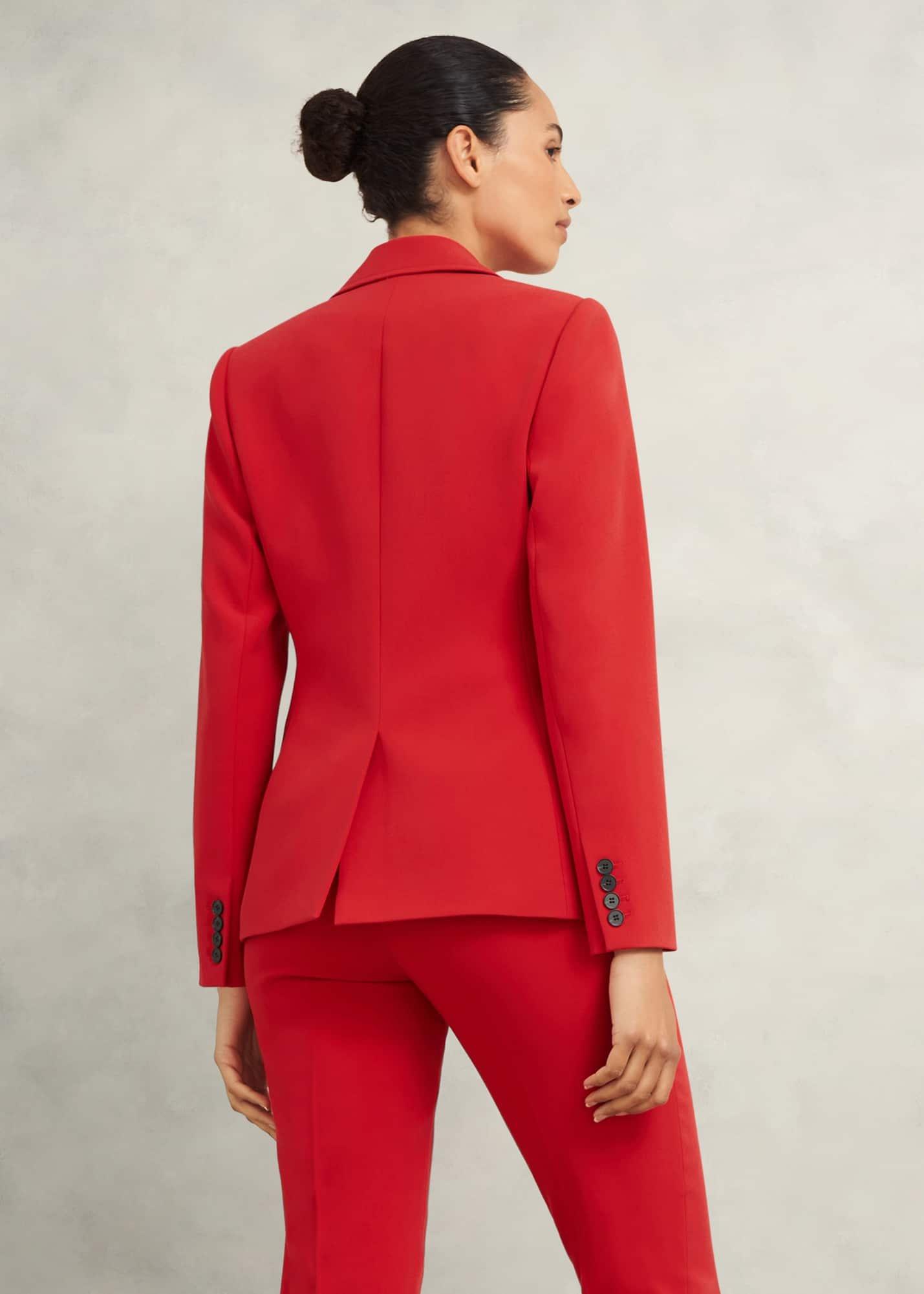 Miley Suit Jacket, Begonia Red, hi-res