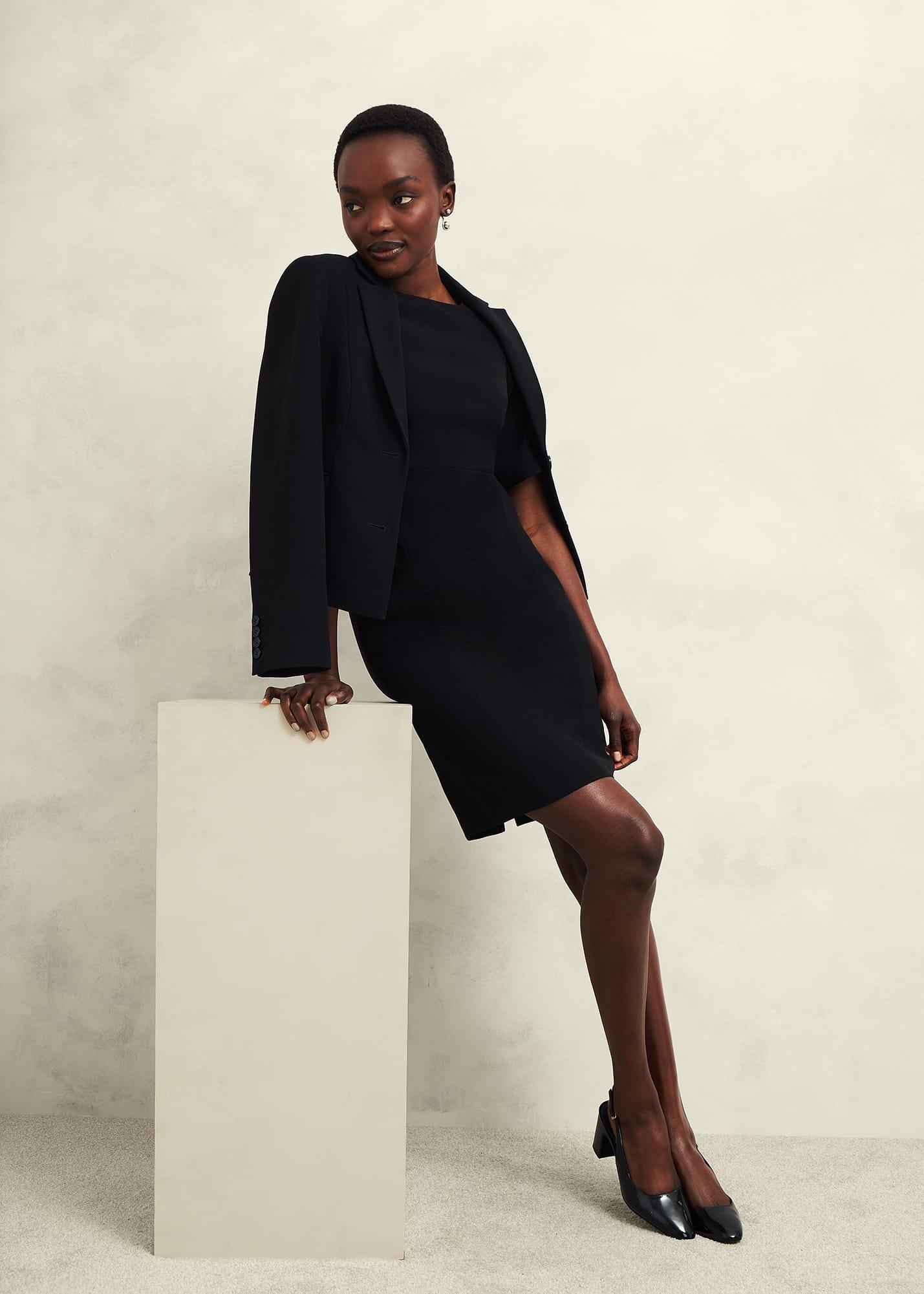 Maya Dress, Black, hi-res