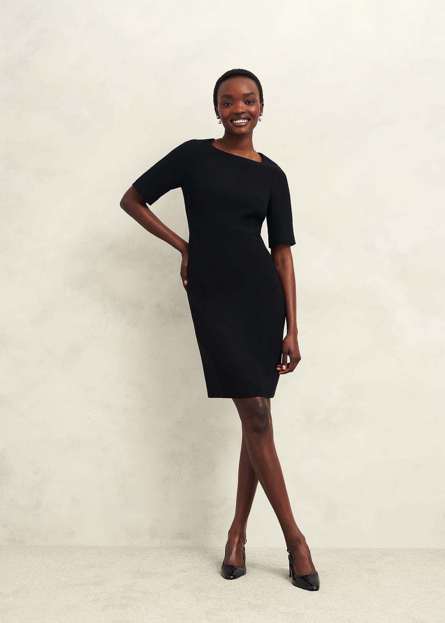 Petite Maya Dress, Black, hi-res