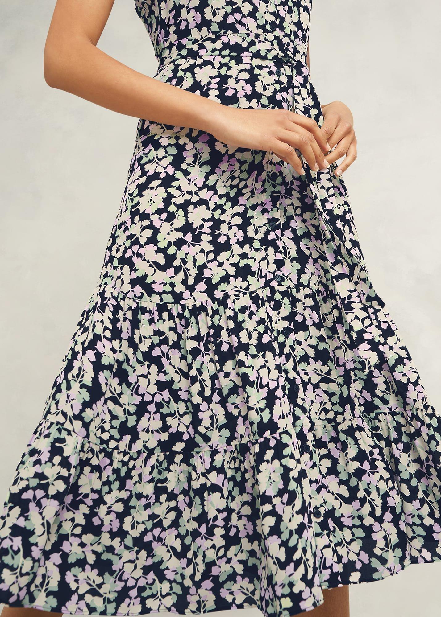 Esme Dress, Navy Multi, hi-res