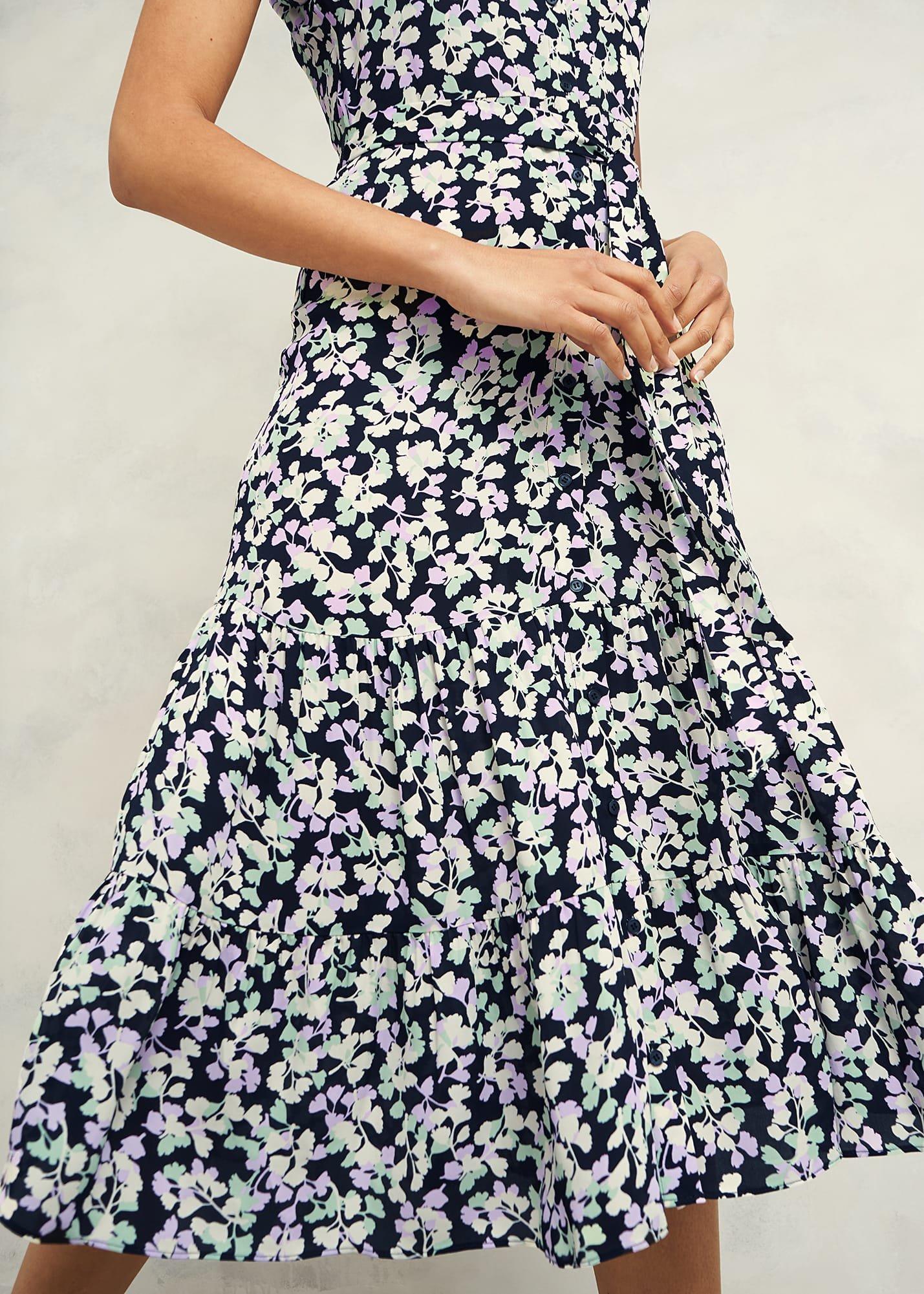 Petite Esme Dress, Navy Multi, hi-res