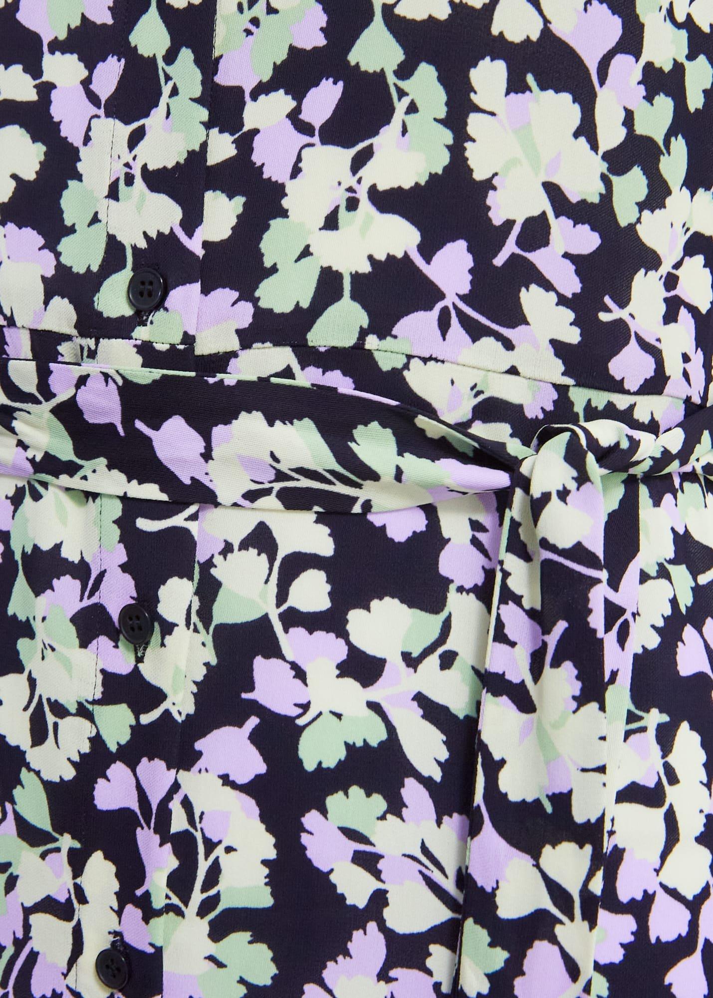 Petite Esme Dress, Navy Multi, hi-res