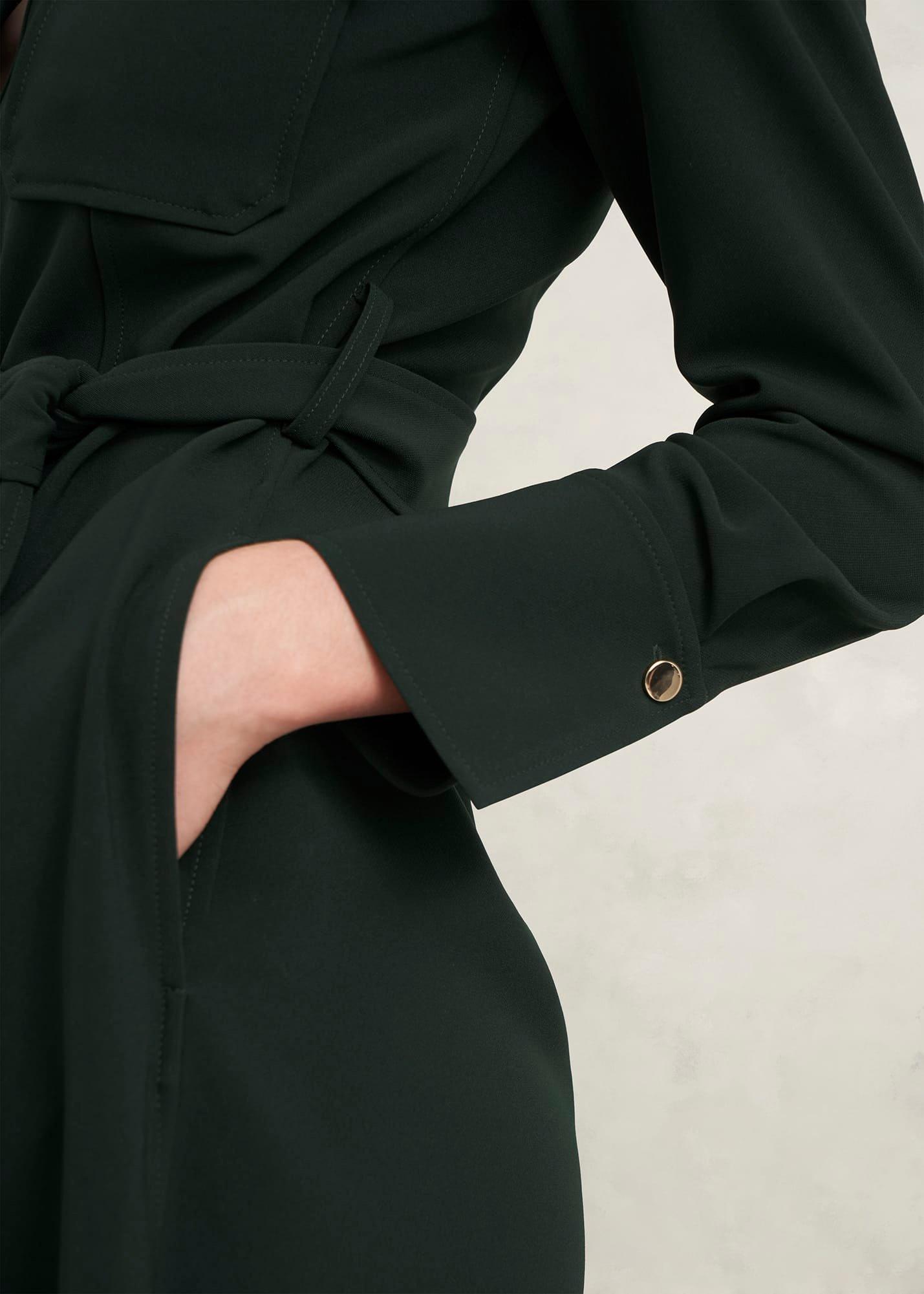 Petite Pricilla Dress, Rich Green, hi-res