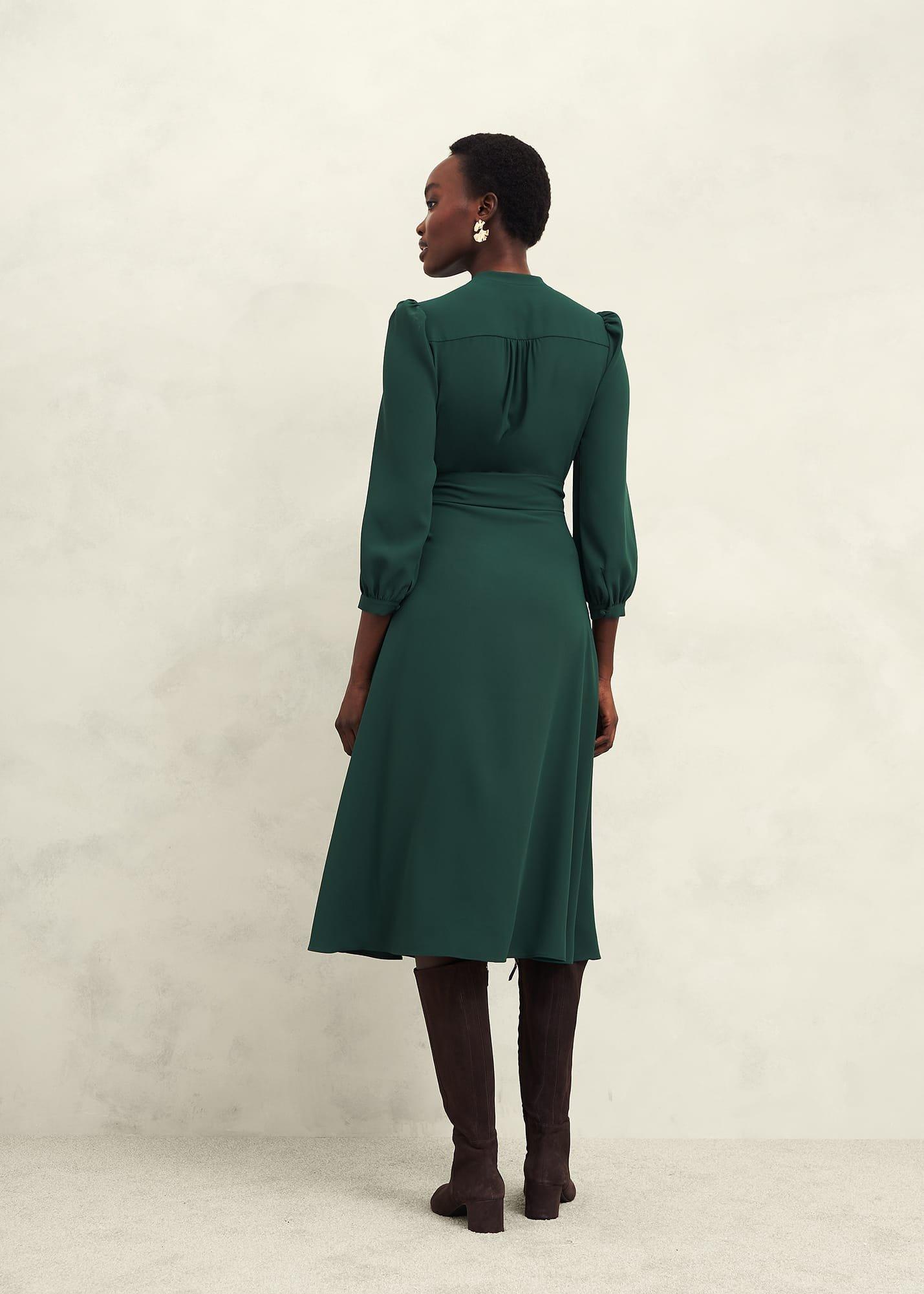 Magnolia Dress, Bay Green, hi-res