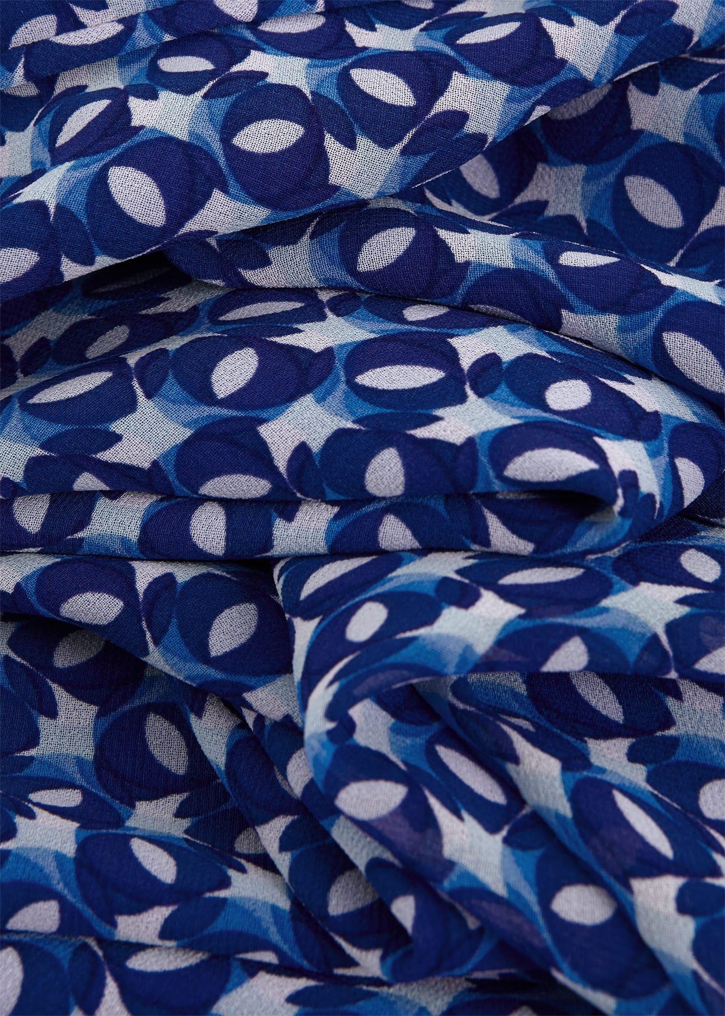 Hailey Midi Dress, Blue Multi, hi-res