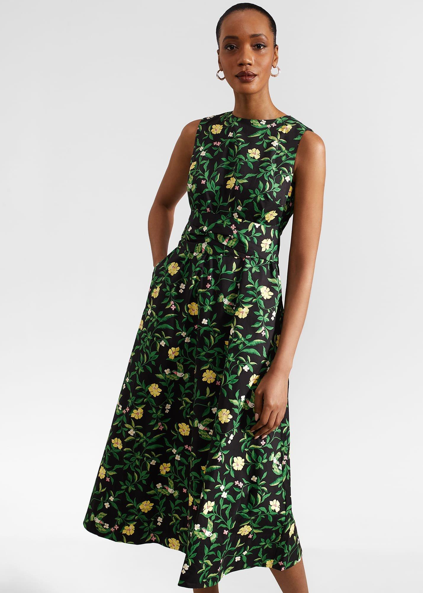 Tanya Dress, Black Multi, hi-res