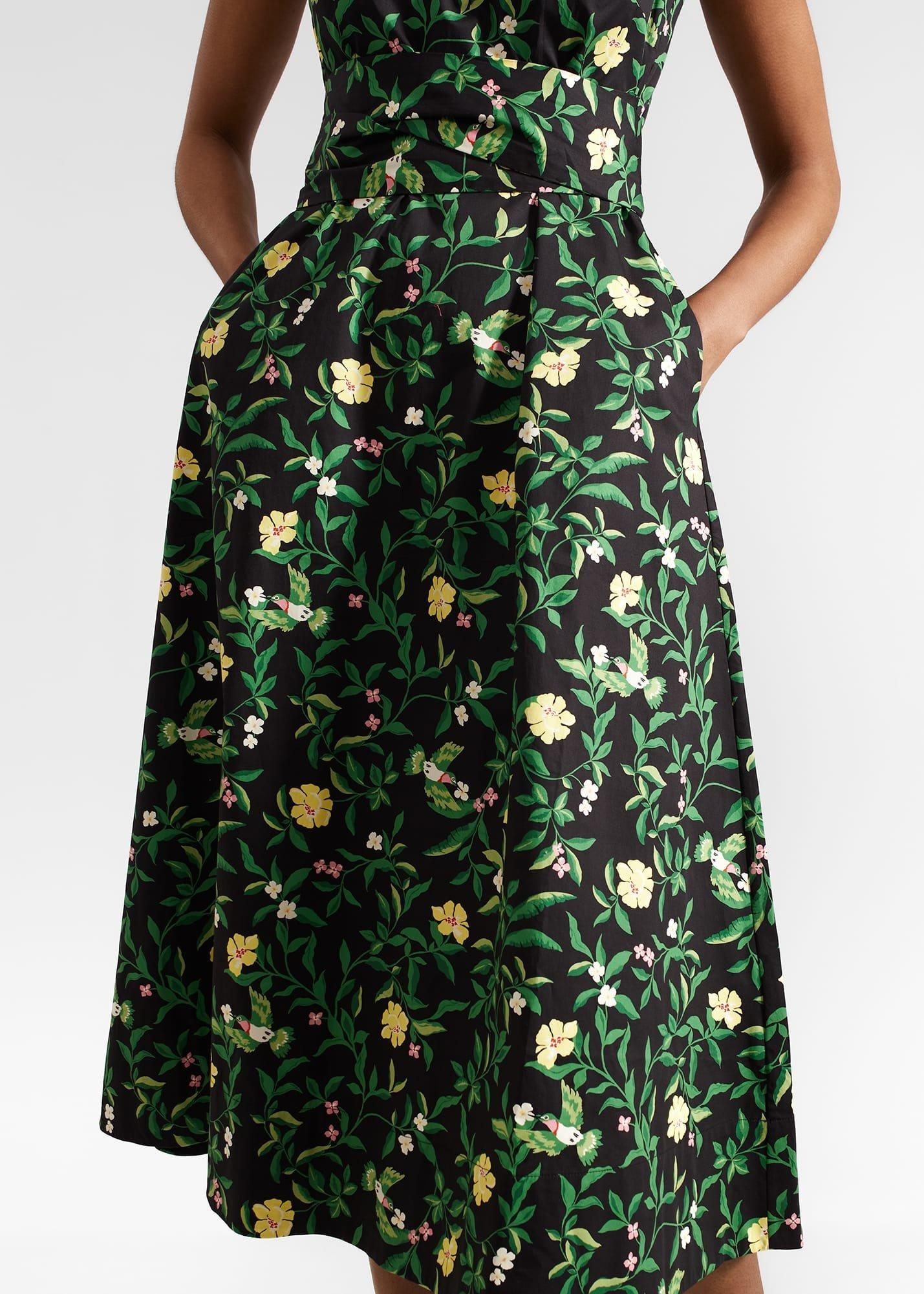 Tanya Dress, Black Multi, hi-res