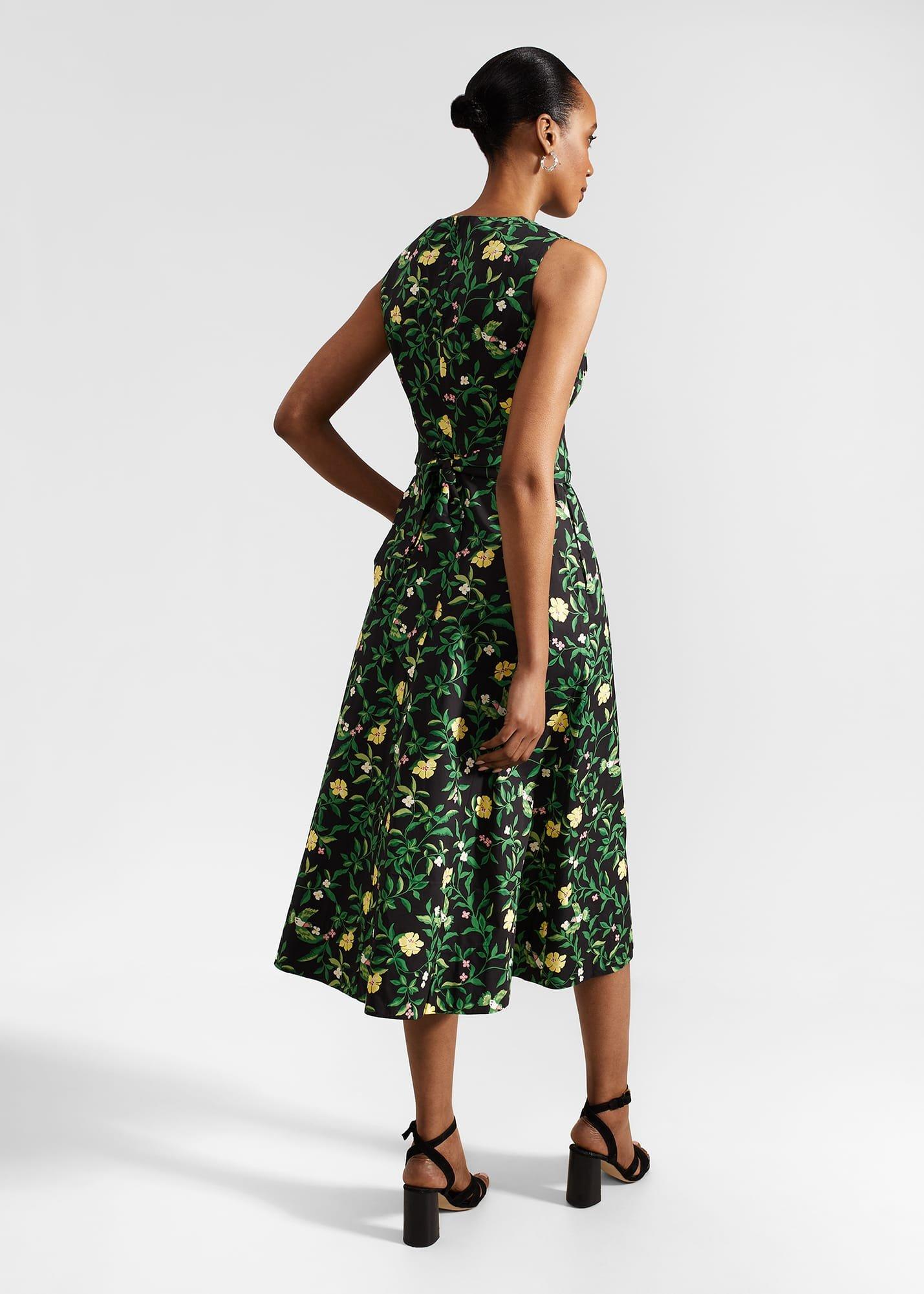 Tanya Dress, Black Multi, hi-res