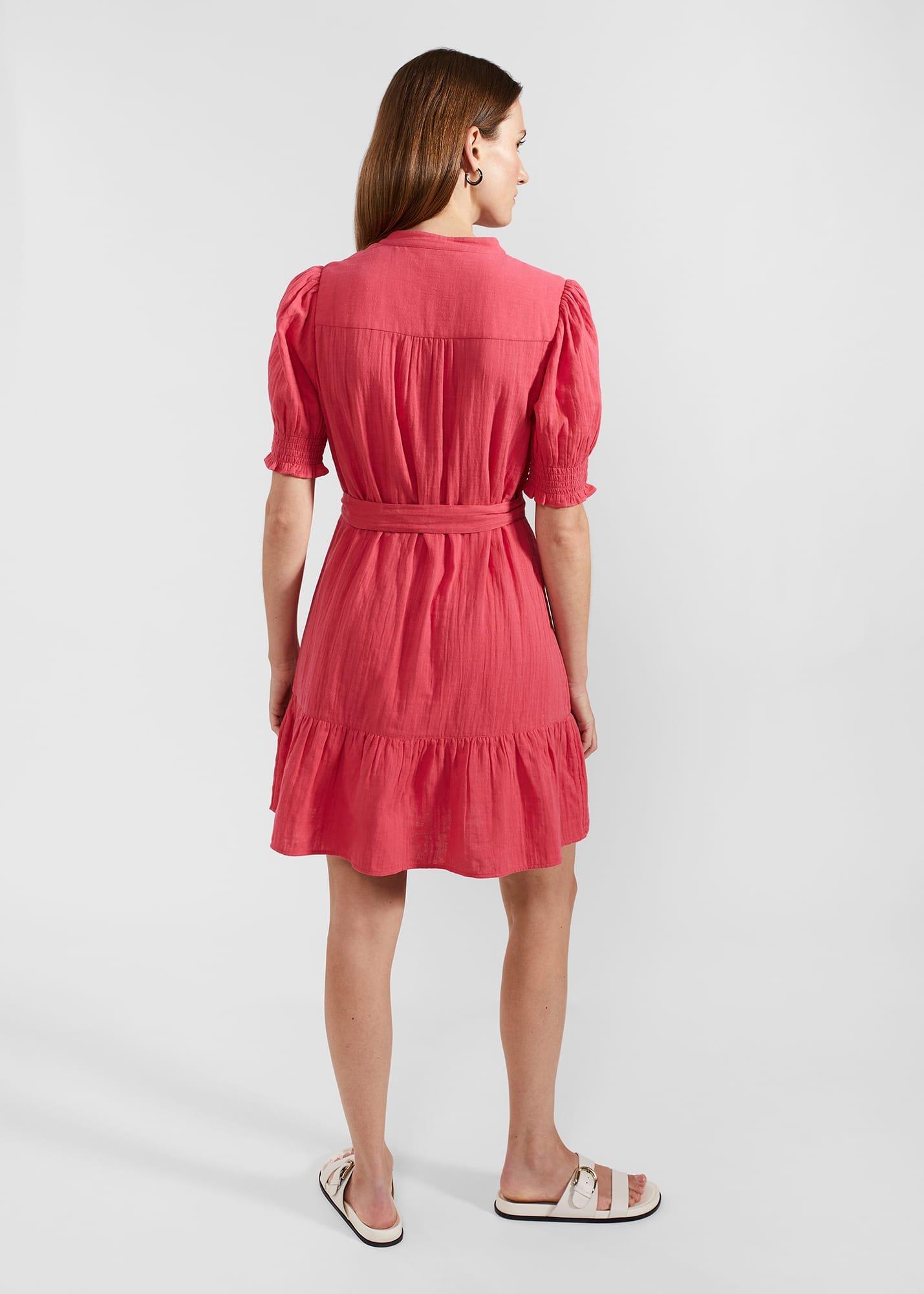 Iza Dress, Wild Berry Pink, hi-res