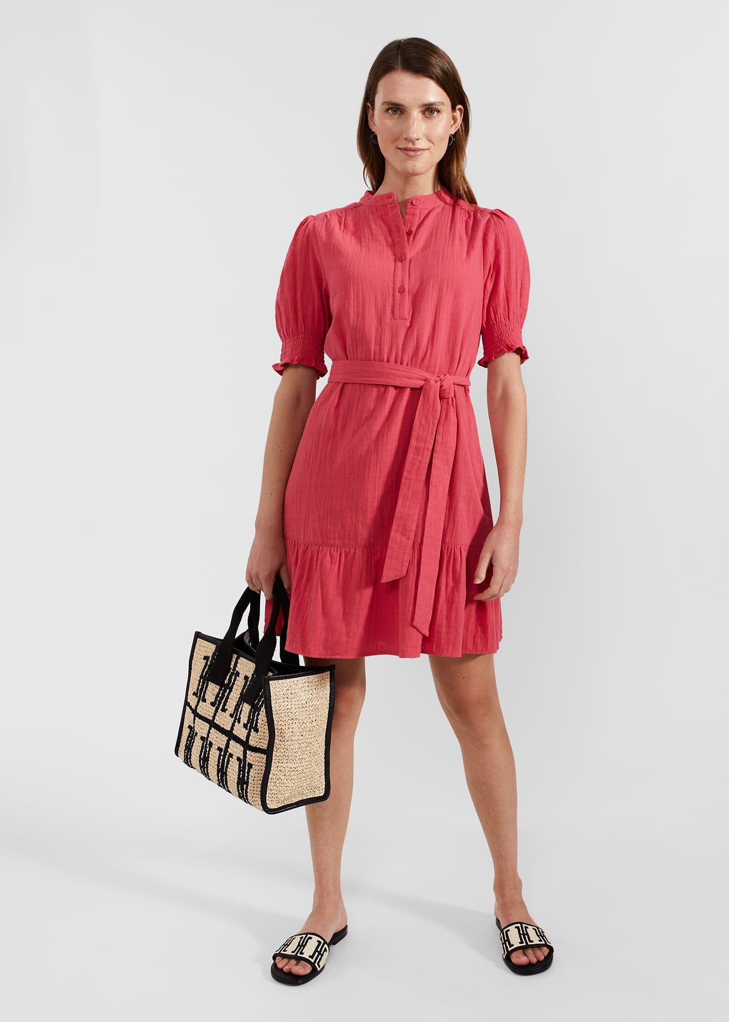 Iza Dress, Wild Berry Pink, hi-res
