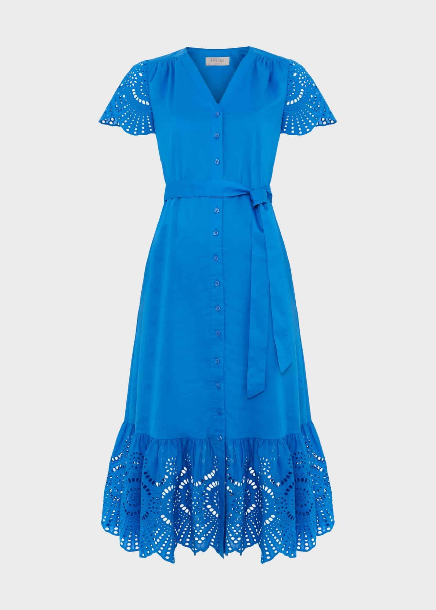 Yasmine Dress, Crystal Blue, hi-res